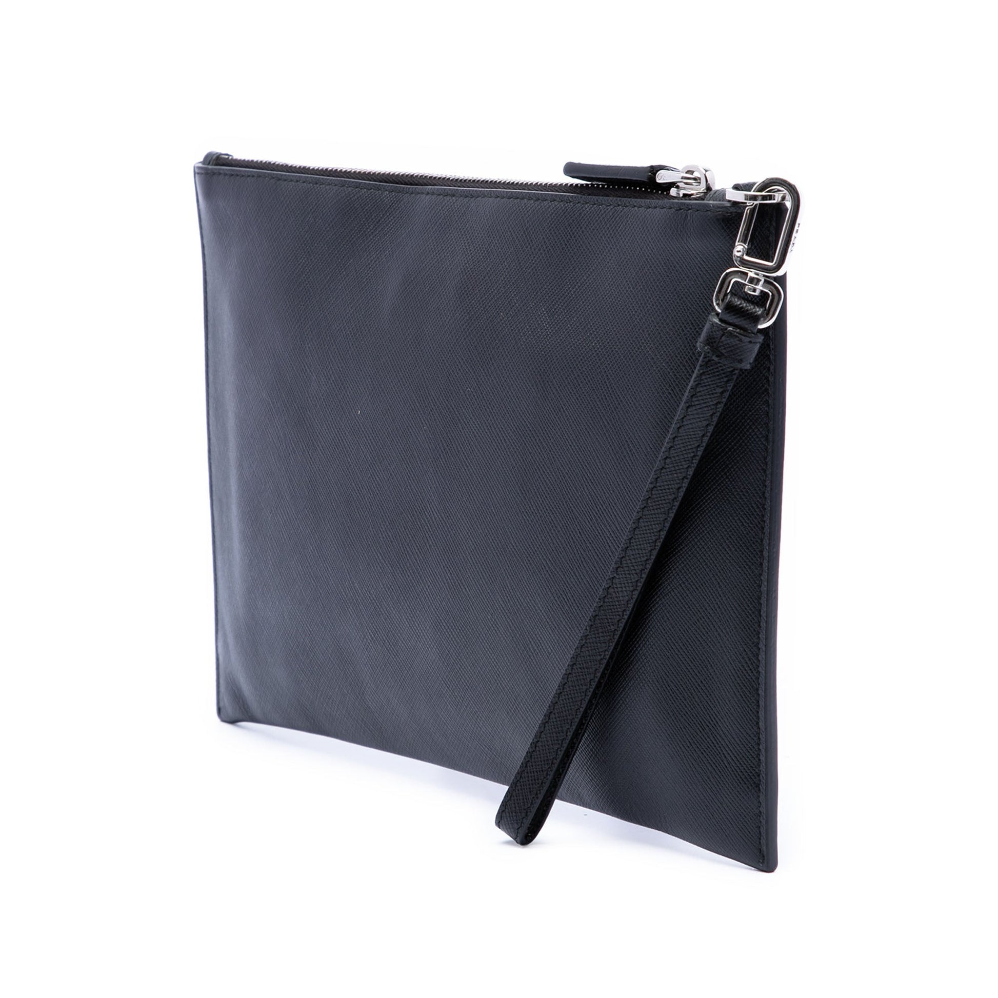 Prada Saffiano Wristlet Clutch