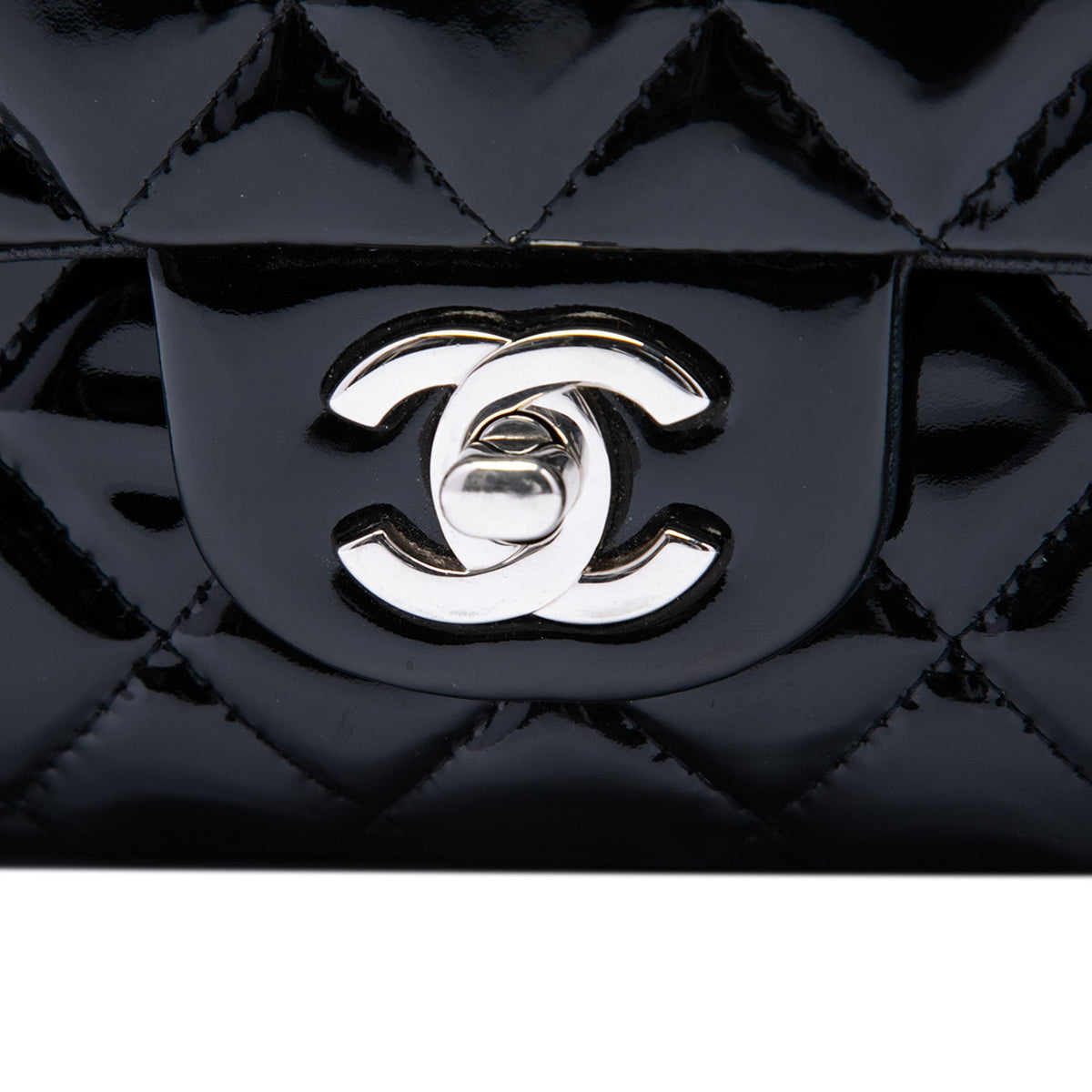 Chanel Medium Classic Patent Double Flap