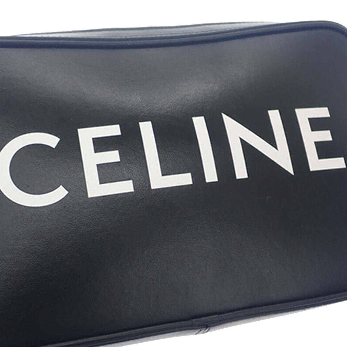 Celine Smooth Calfskin Logo Messenger Bag