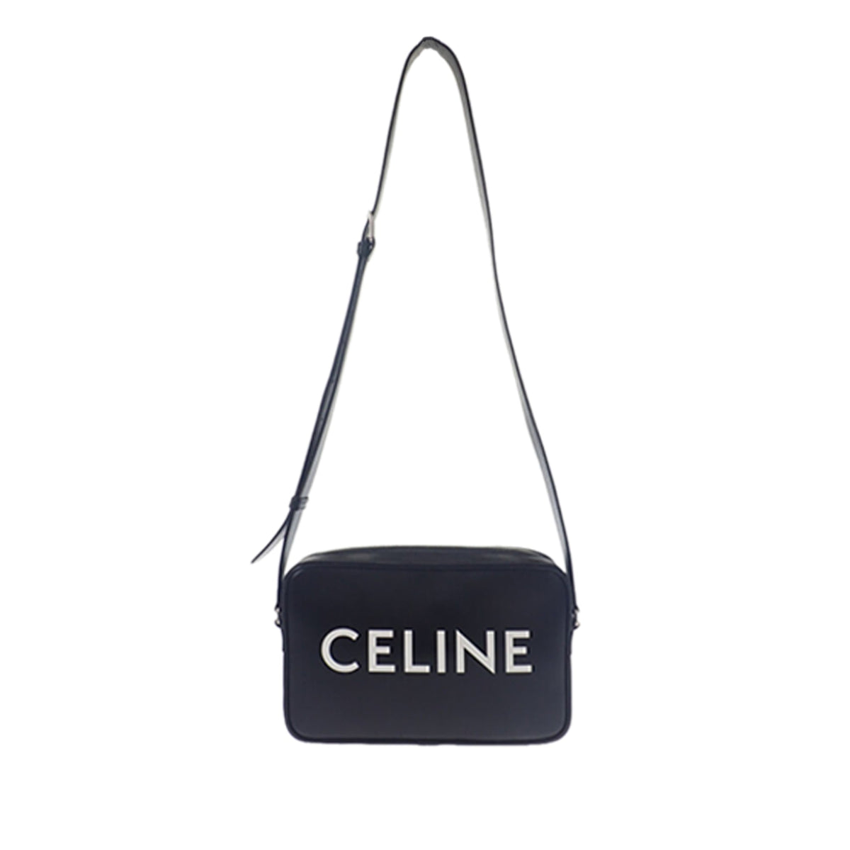 Celine Smooth Calfskin Logo Messenger Bag