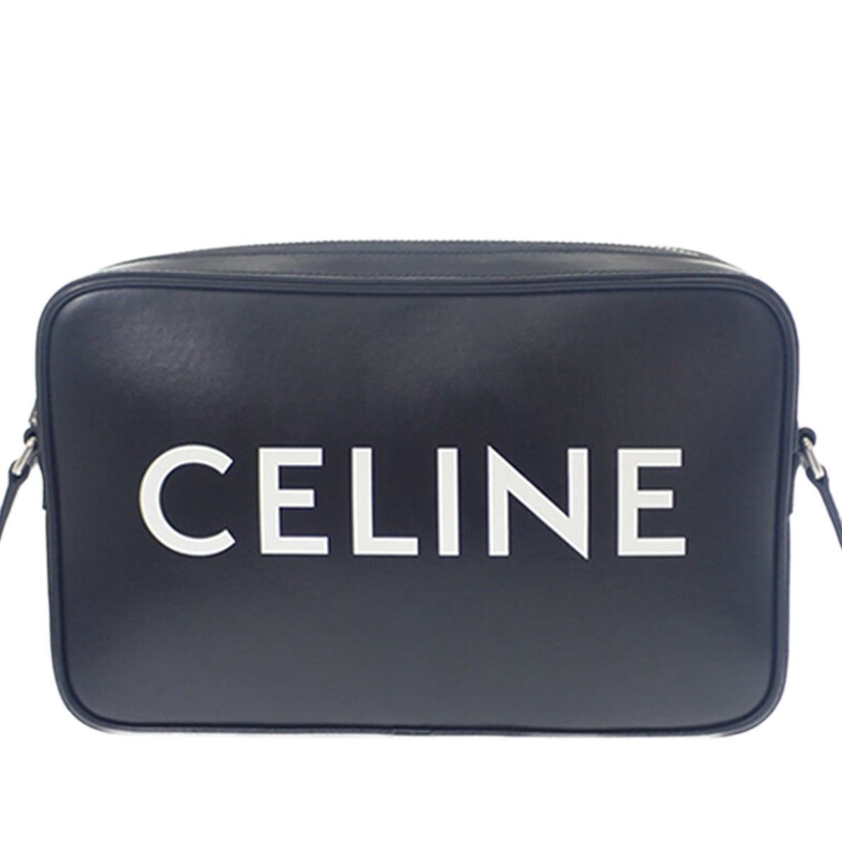 Celine Smooth Calfskin Logo Messenger Bag