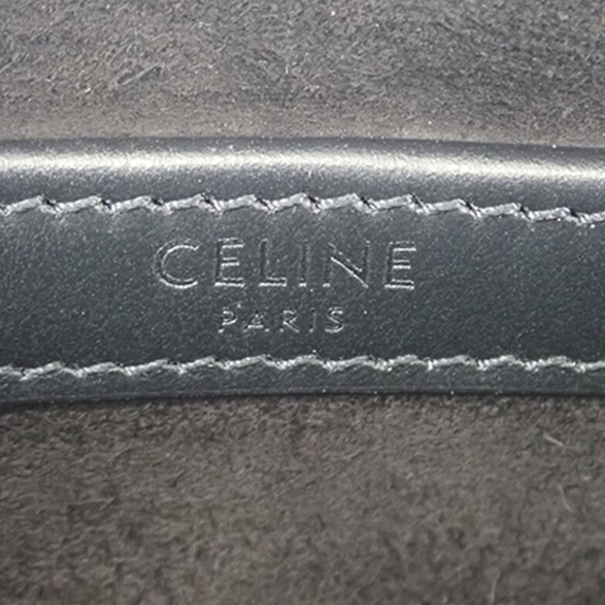 Celine Smooth Calfskin Logo Messenger Bag