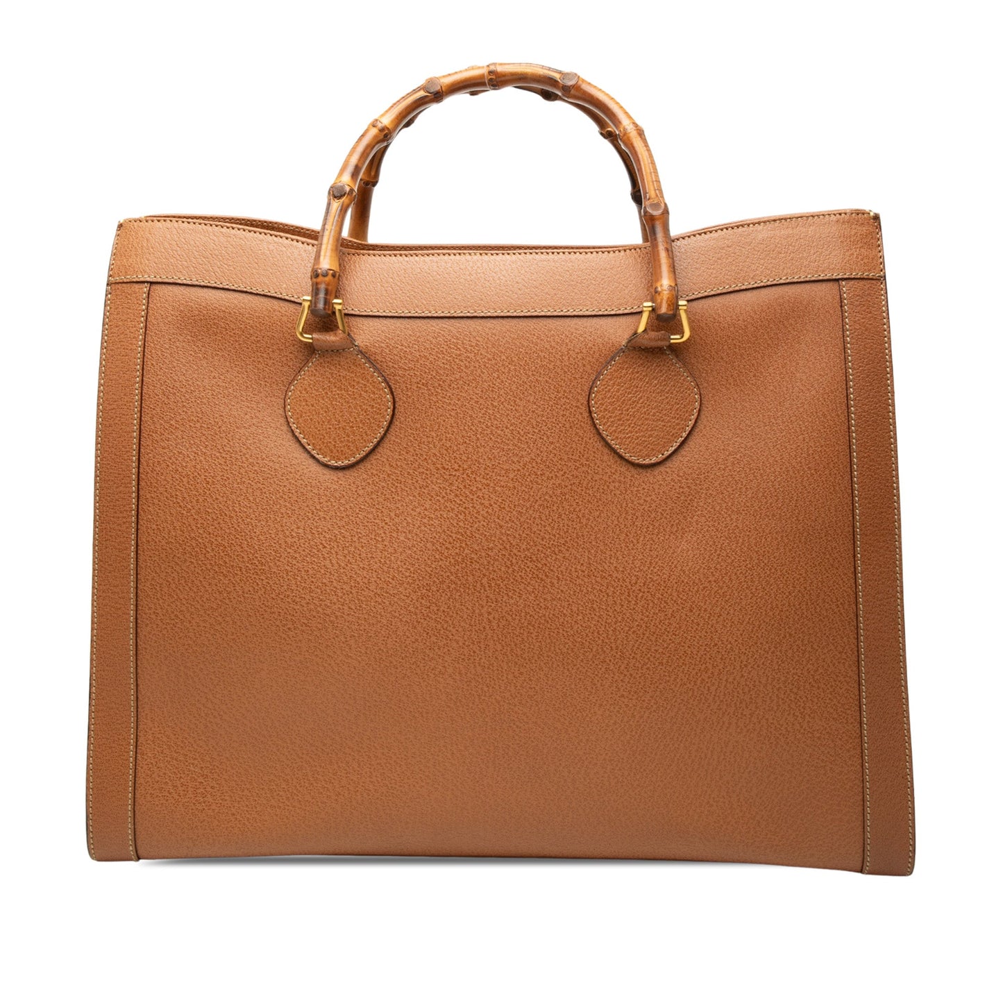 Gucci Calfskin Bamboo Tote