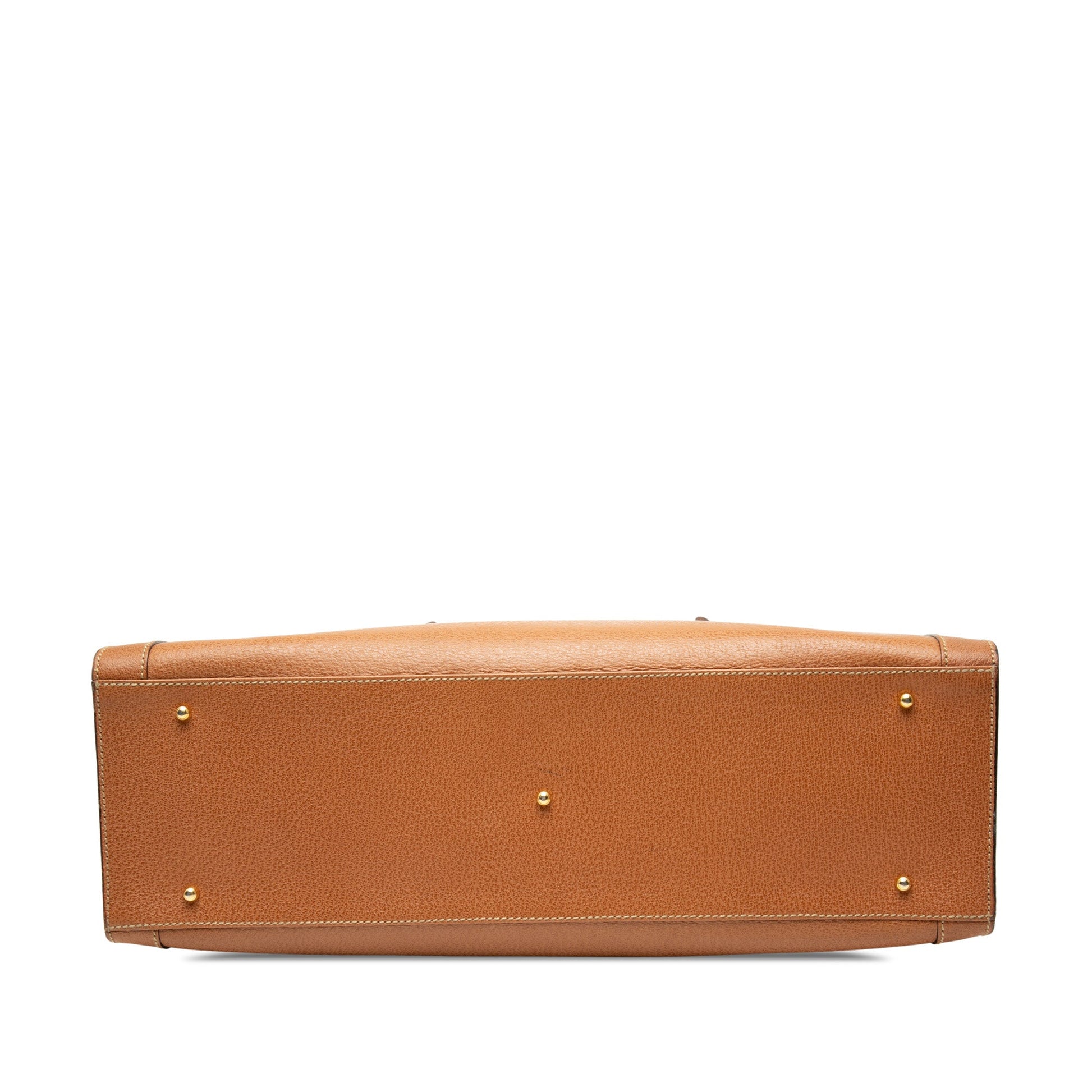 Gucci Calfskin Bamboo Tote