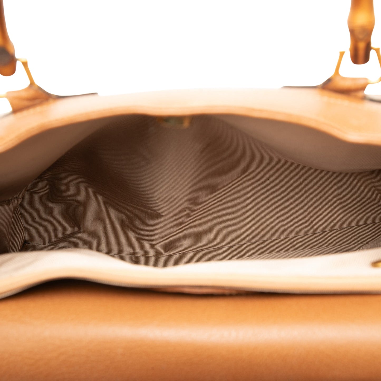 Gucci Calfskin Bamboo Tote