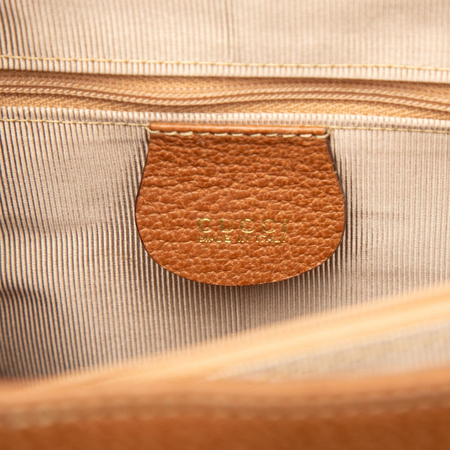 Gucci Calfskin Bamboo Tote