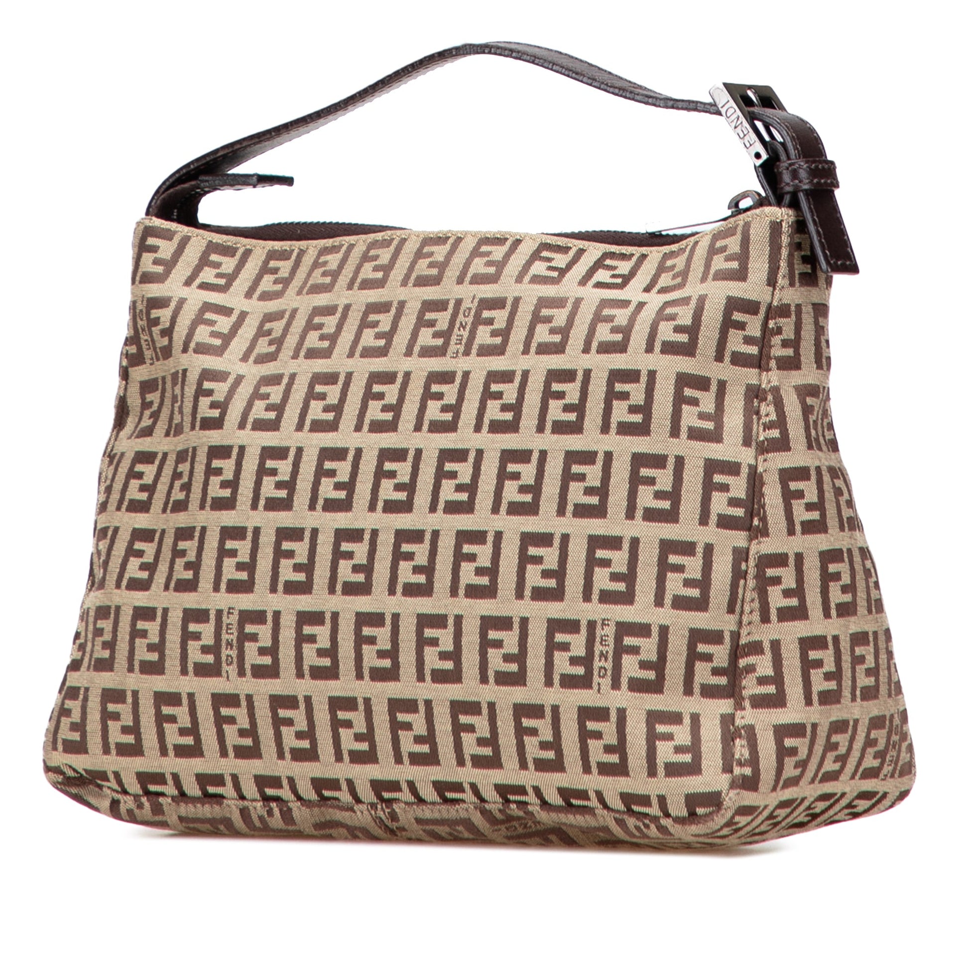 Fendi Zucchino Canvas Handbag