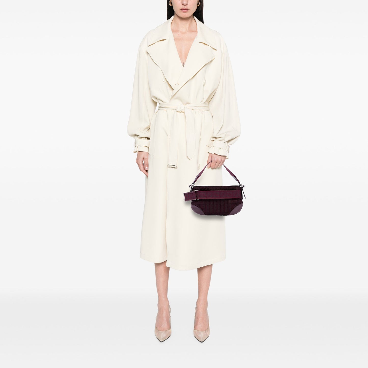 Fendi Zucca Nylon Pochette