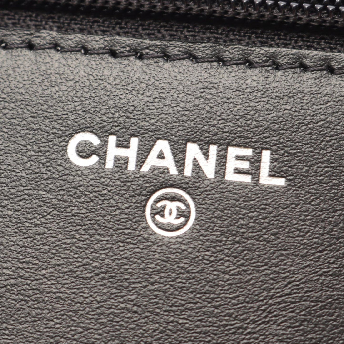 Chanel Quilted Caviar Boy Wallet on Chain