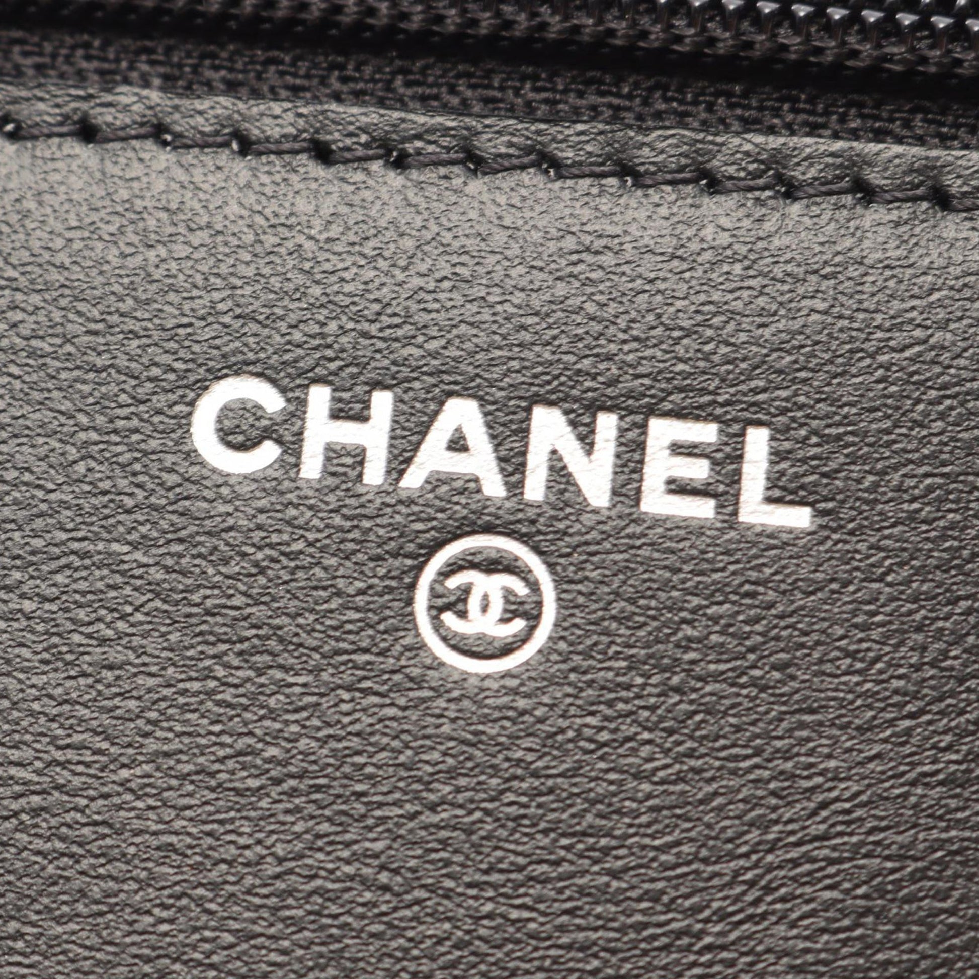 Chanel Quilted Caviar Boy Wallet on Chain