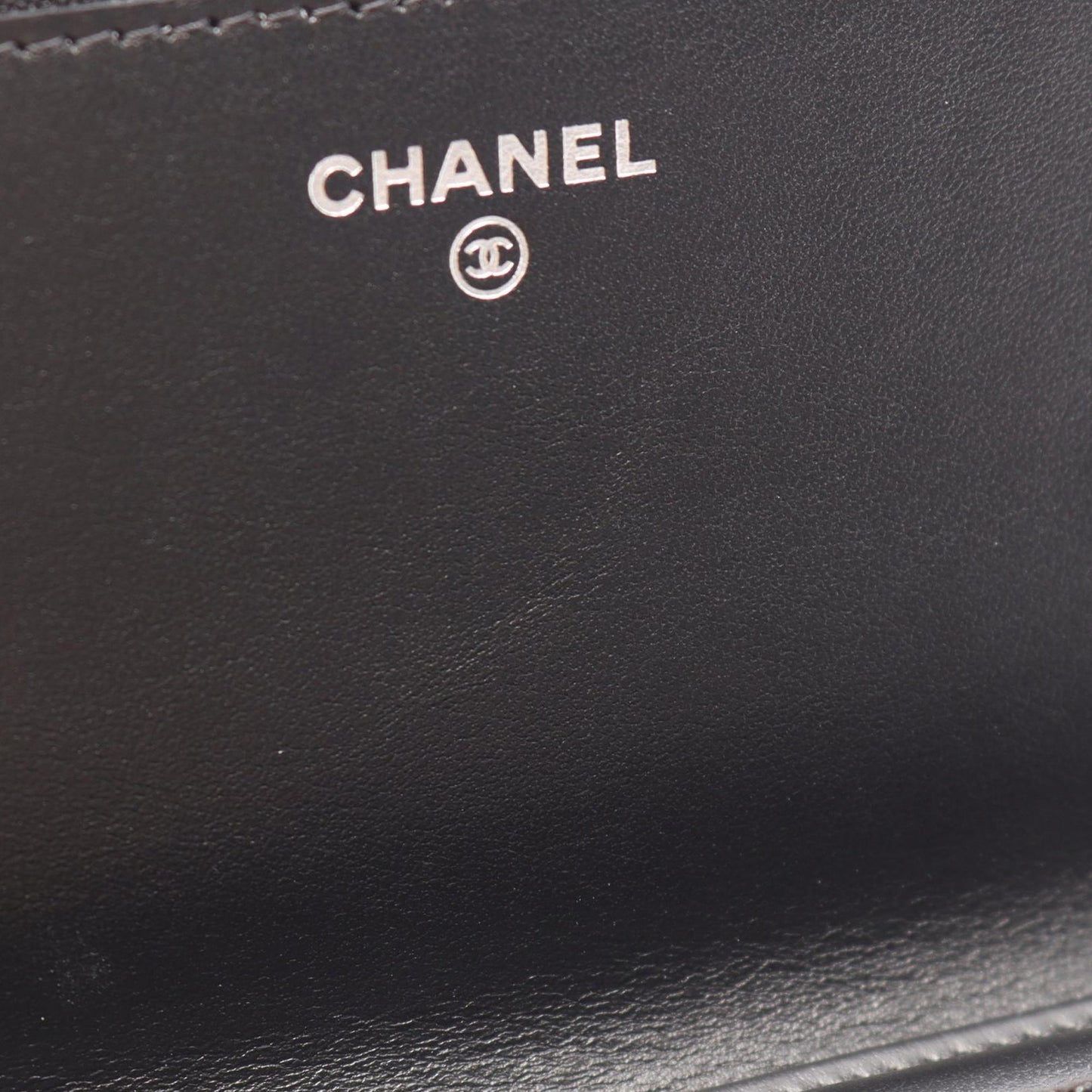 Chanel Quilted Caviar Boy Wallet on Chain