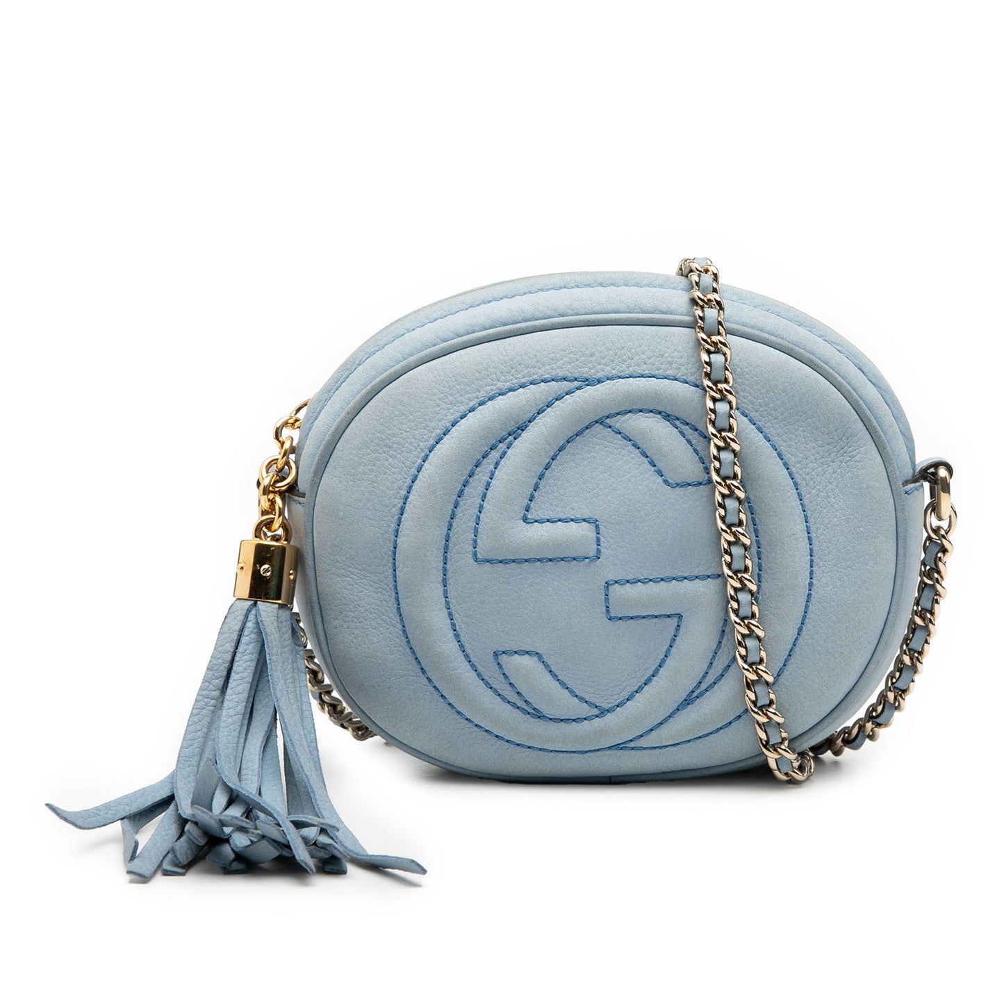Gucci Mini Nubuck Soho Chain Crossbody