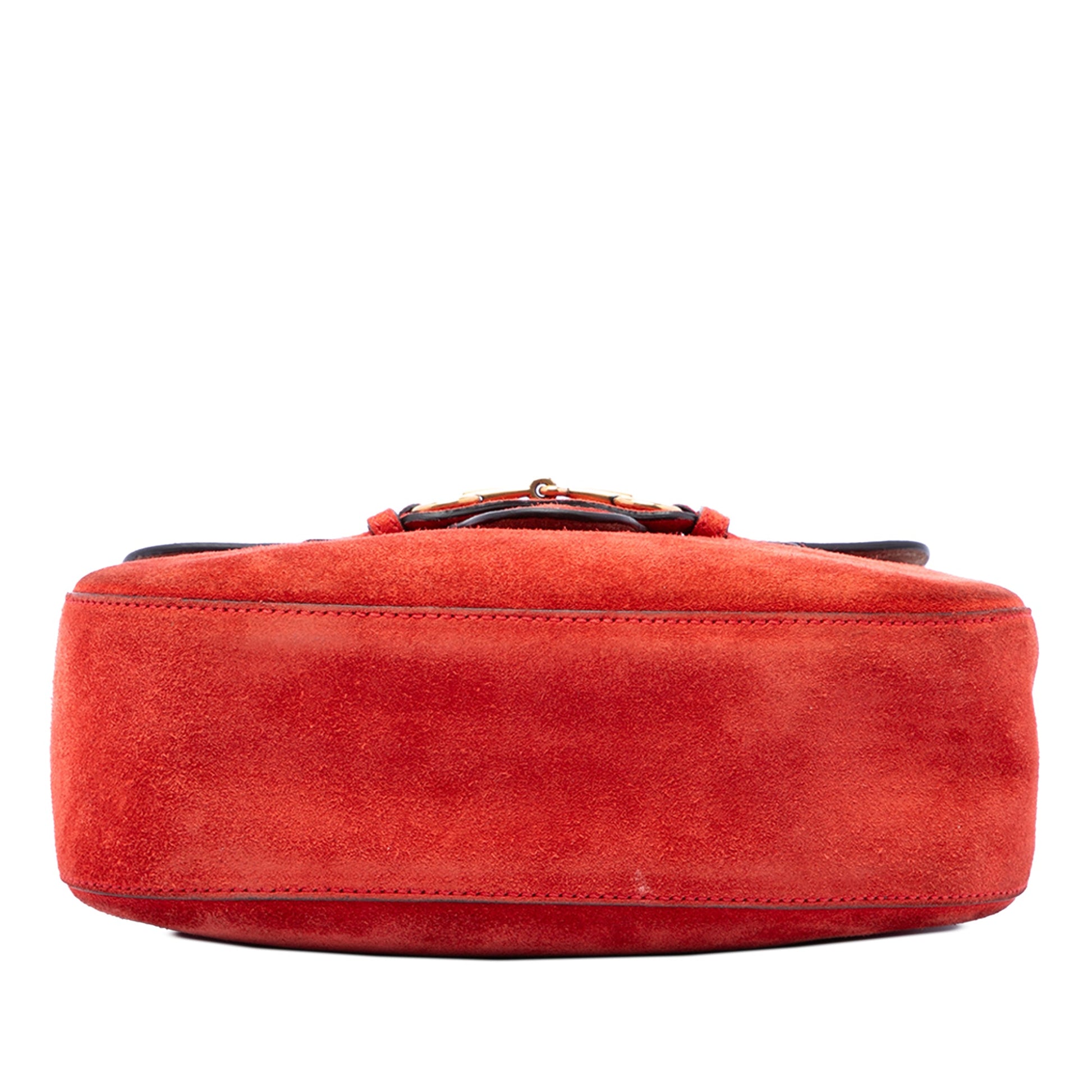 Gucci Medium Suede Lady Web Crossbody