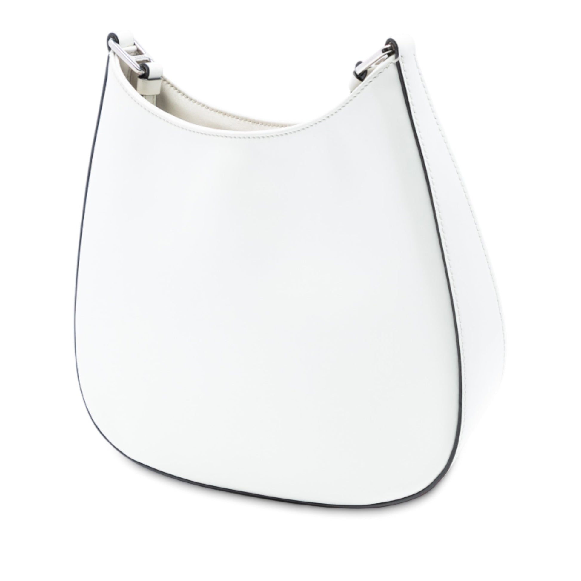 Prada Brushed Leather Cleo Shoulder Bag