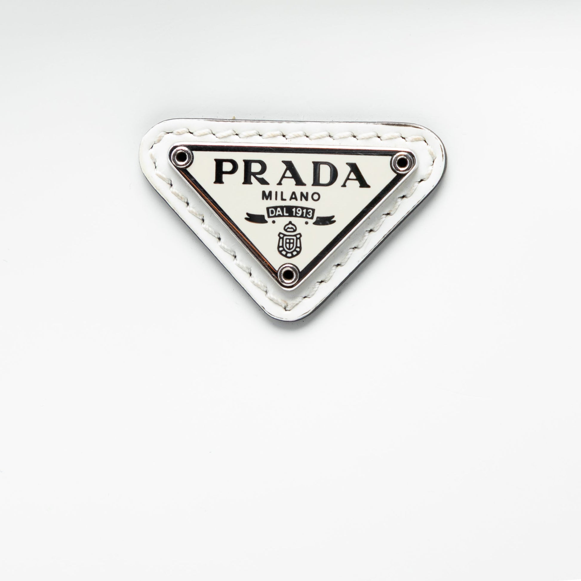 Prada Brushed Leather Cleo Shoulder Bag