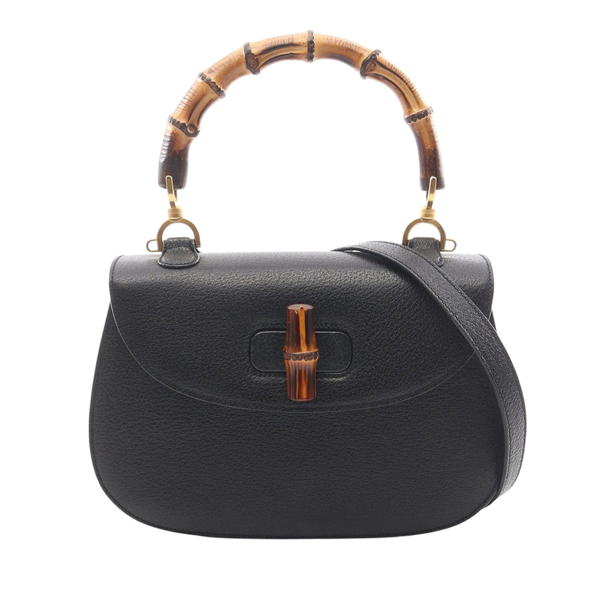Gucci Calfskin Bamboo Night