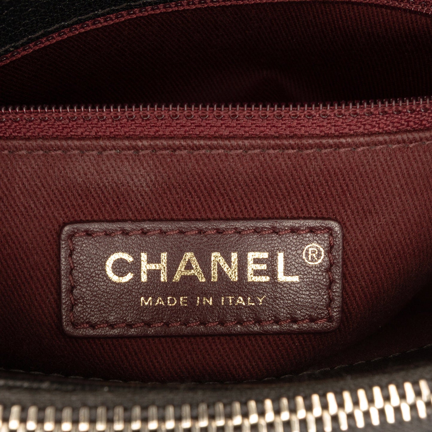 Chanel Medium Shiny Calfskin and Quilted Goatskin Coco Curve Flap