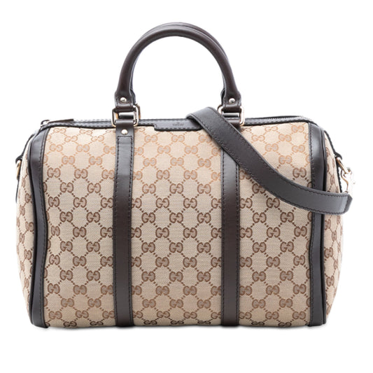Gucci Medium GG Canvas Joy Boston Bag