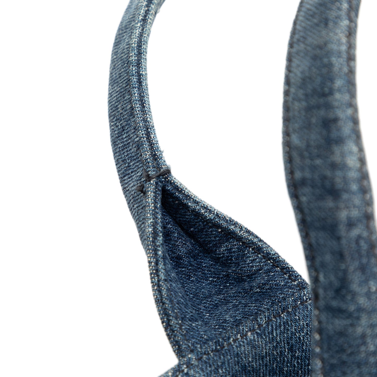 Prada Denim Canapa Bijoux Satchel