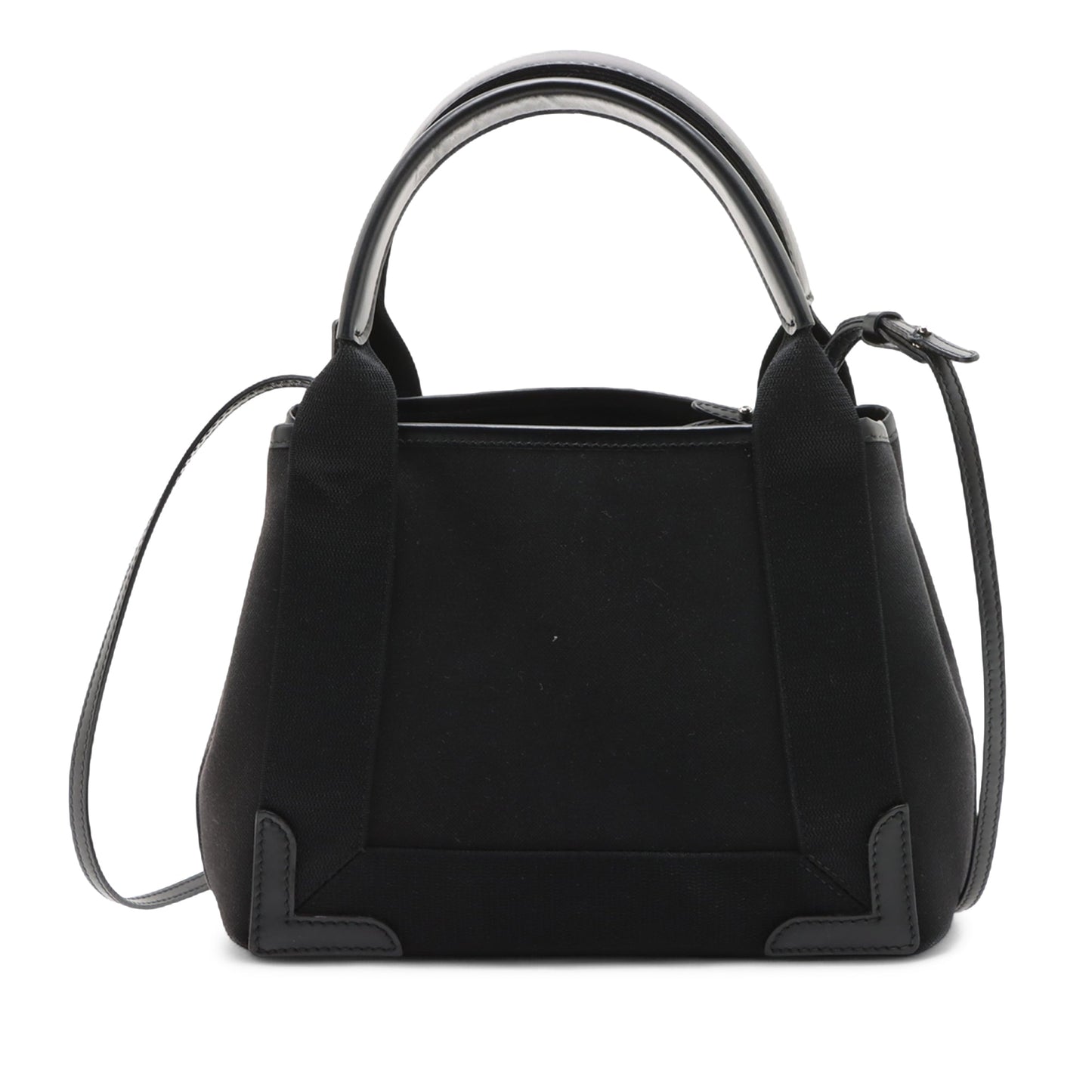 Balenciaga Canvas Navy Cabas XS