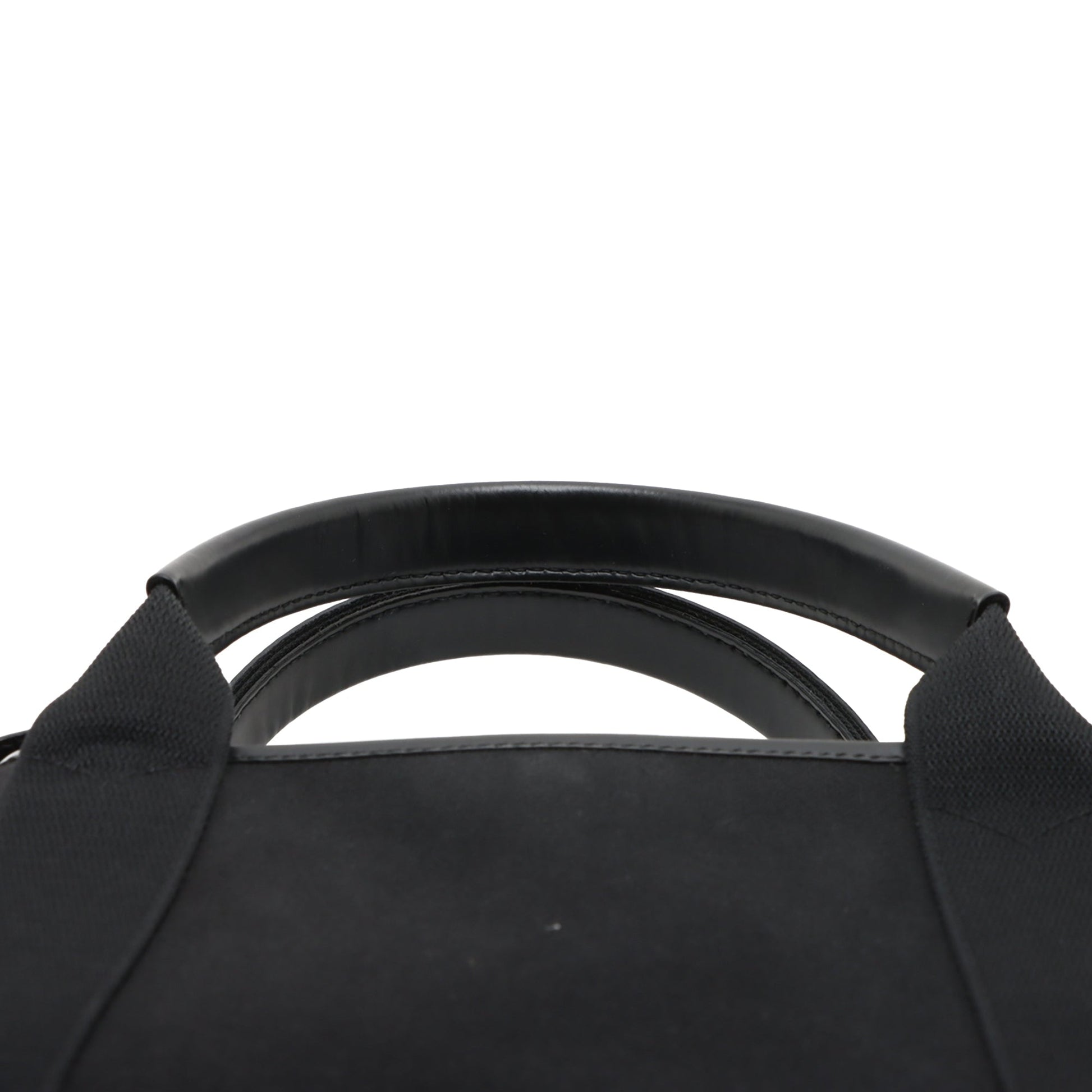 Balenciaga Canvas Navy Cabas XS