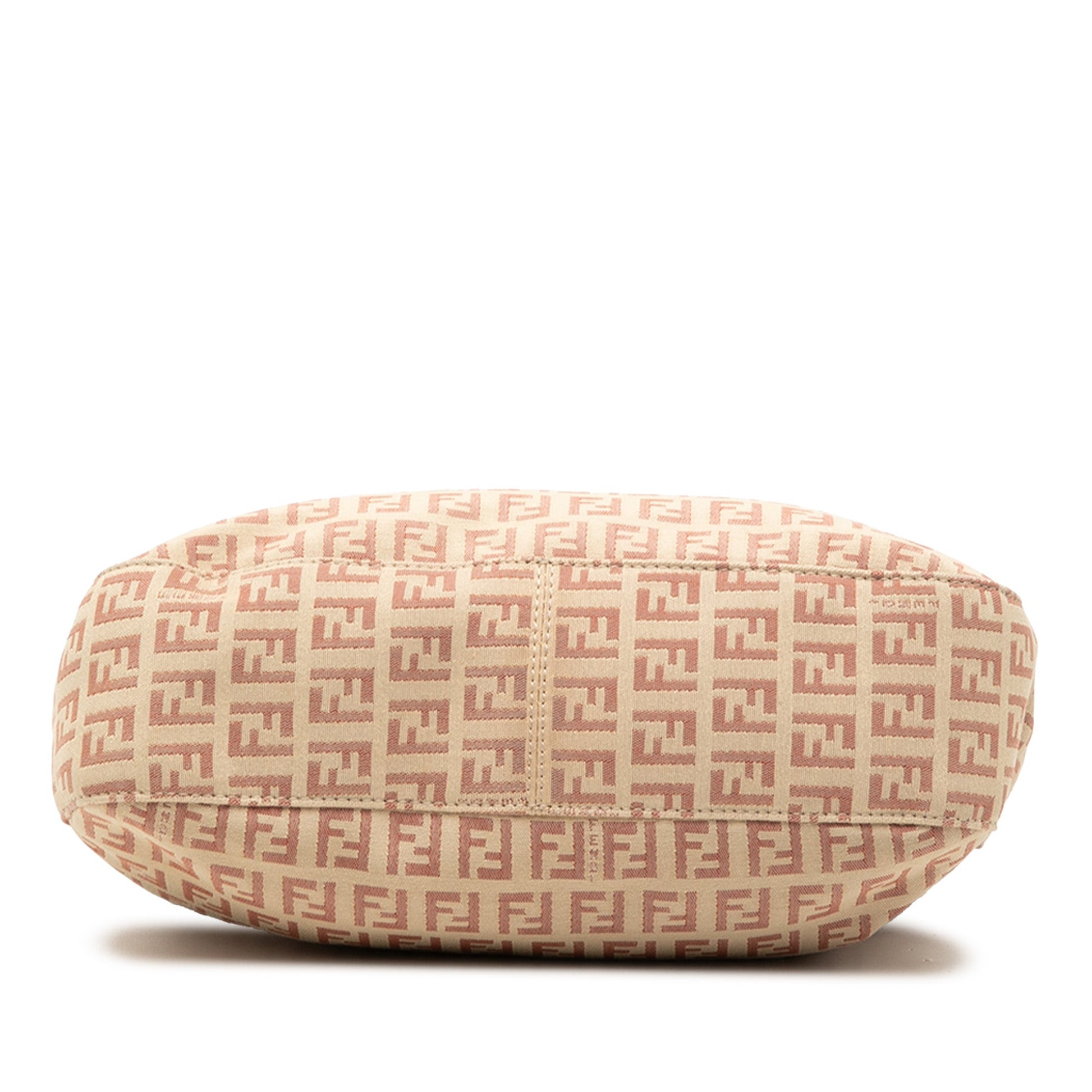 Fendi Zucchino Canvas Shoulder Bag