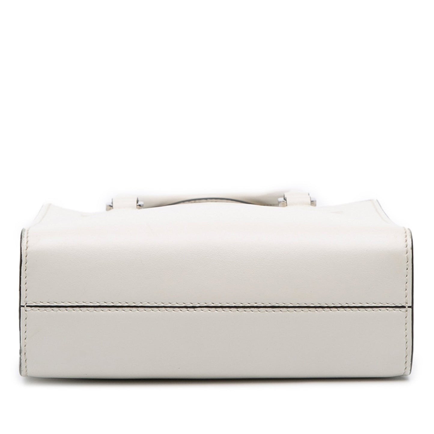 Prada Mini Soft Calf Logo Drill Satchel