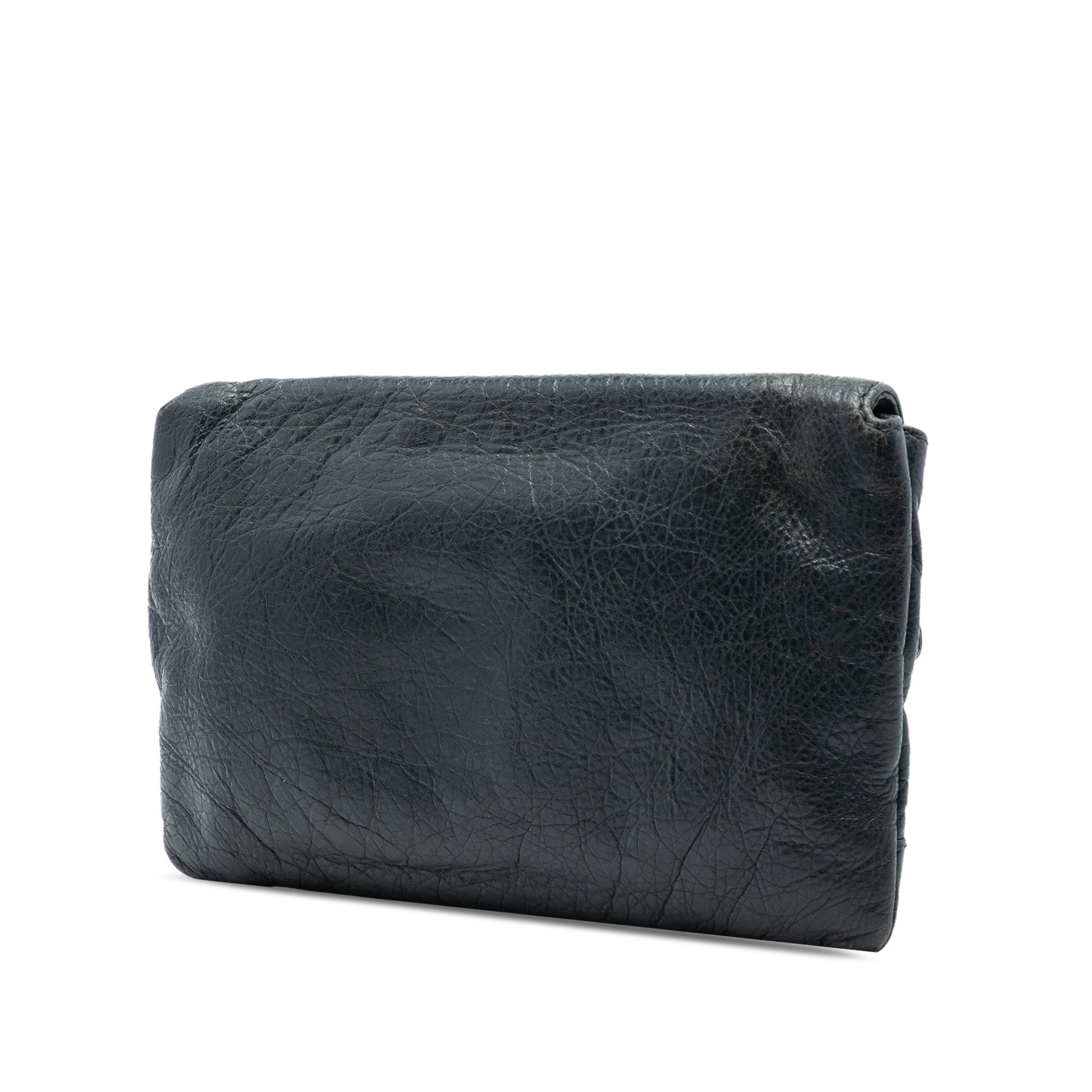 Balenciaga Lambskin Motocross Giant 12 Envelope Clutch