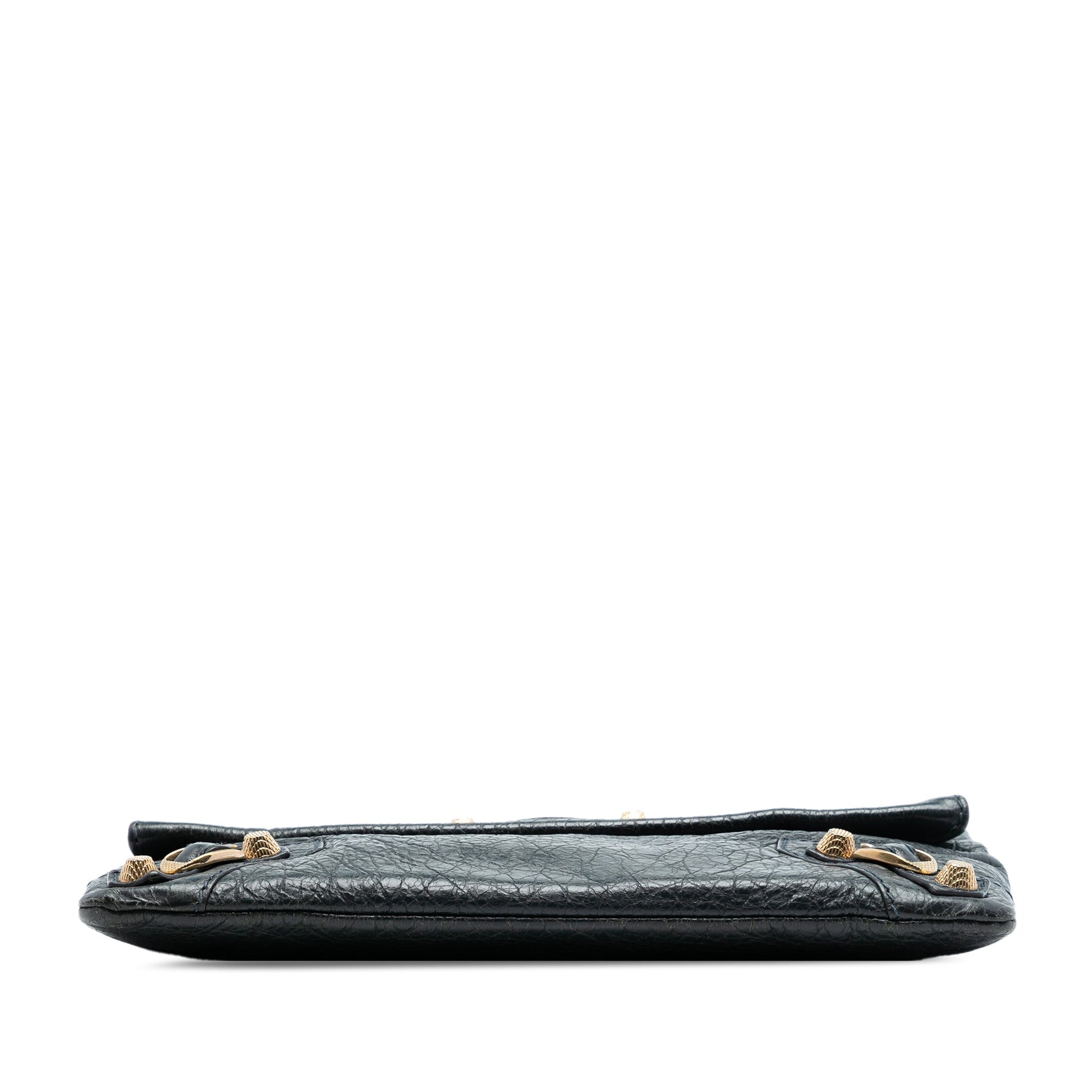 Balenciaga Lambskin Motocross Giant 12 Envelope Clutch