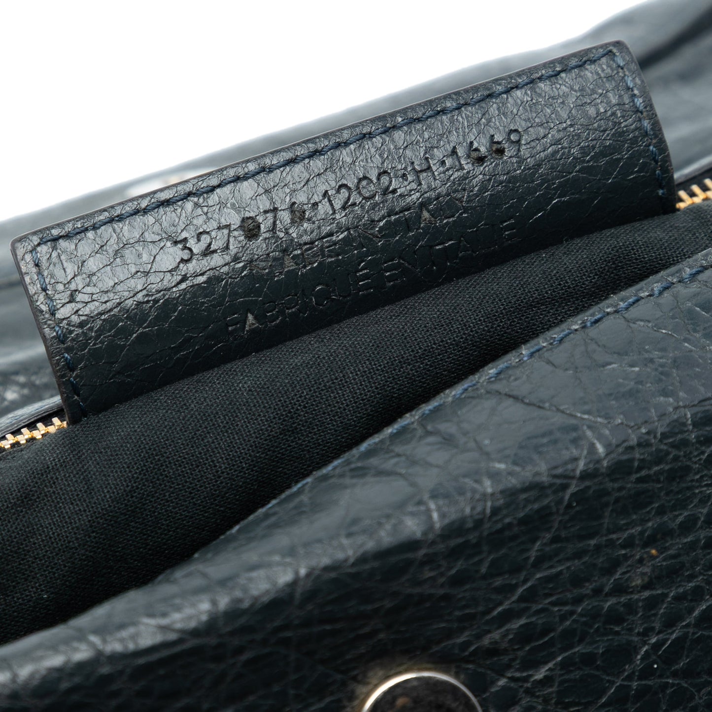 Balenciaga Lambskin Motocross Giant 12 Envelope Clutch
