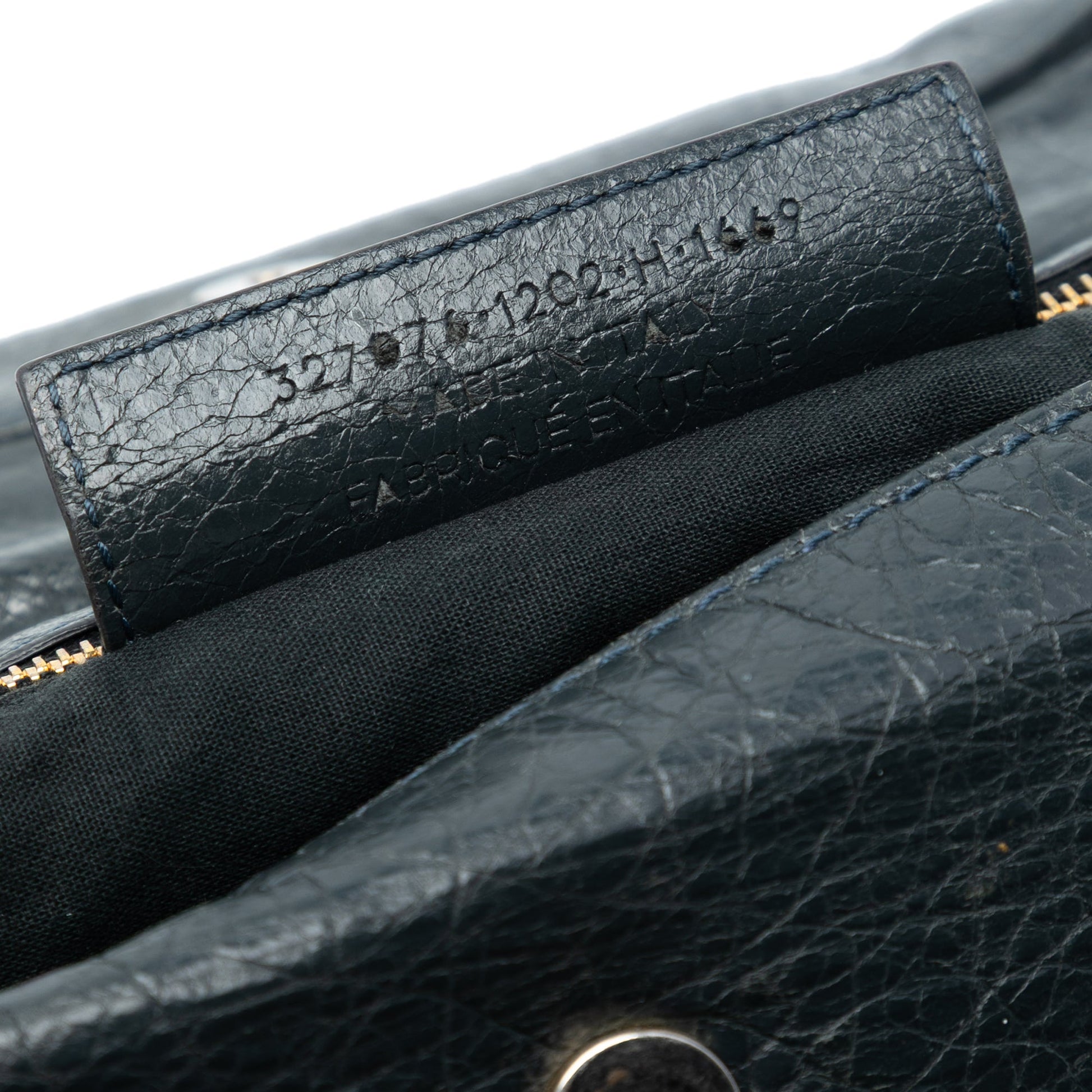 Balenciaga Lambskin Motocross Giant 12 Envelope Clutch
