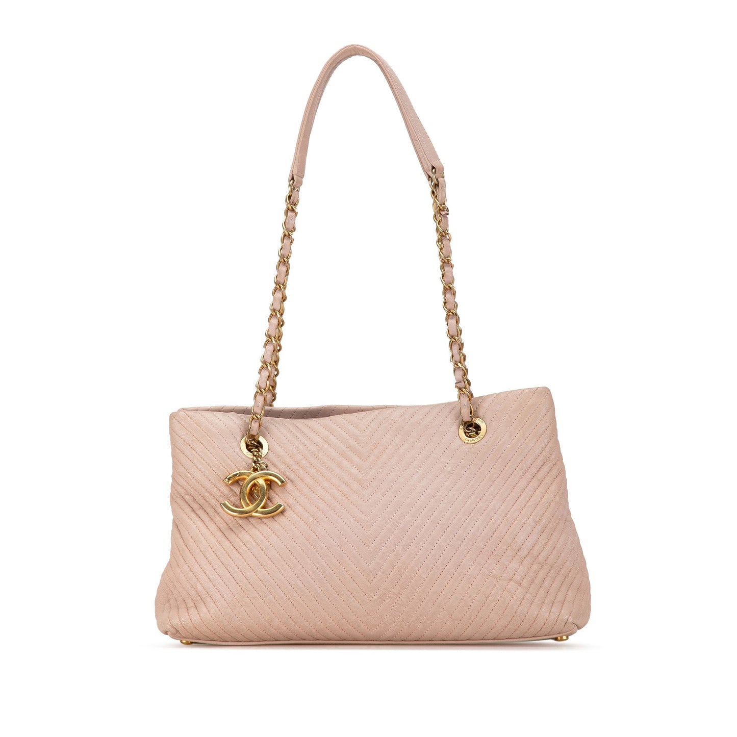 Chanel Large Chevron Calfskin Surpique Tote