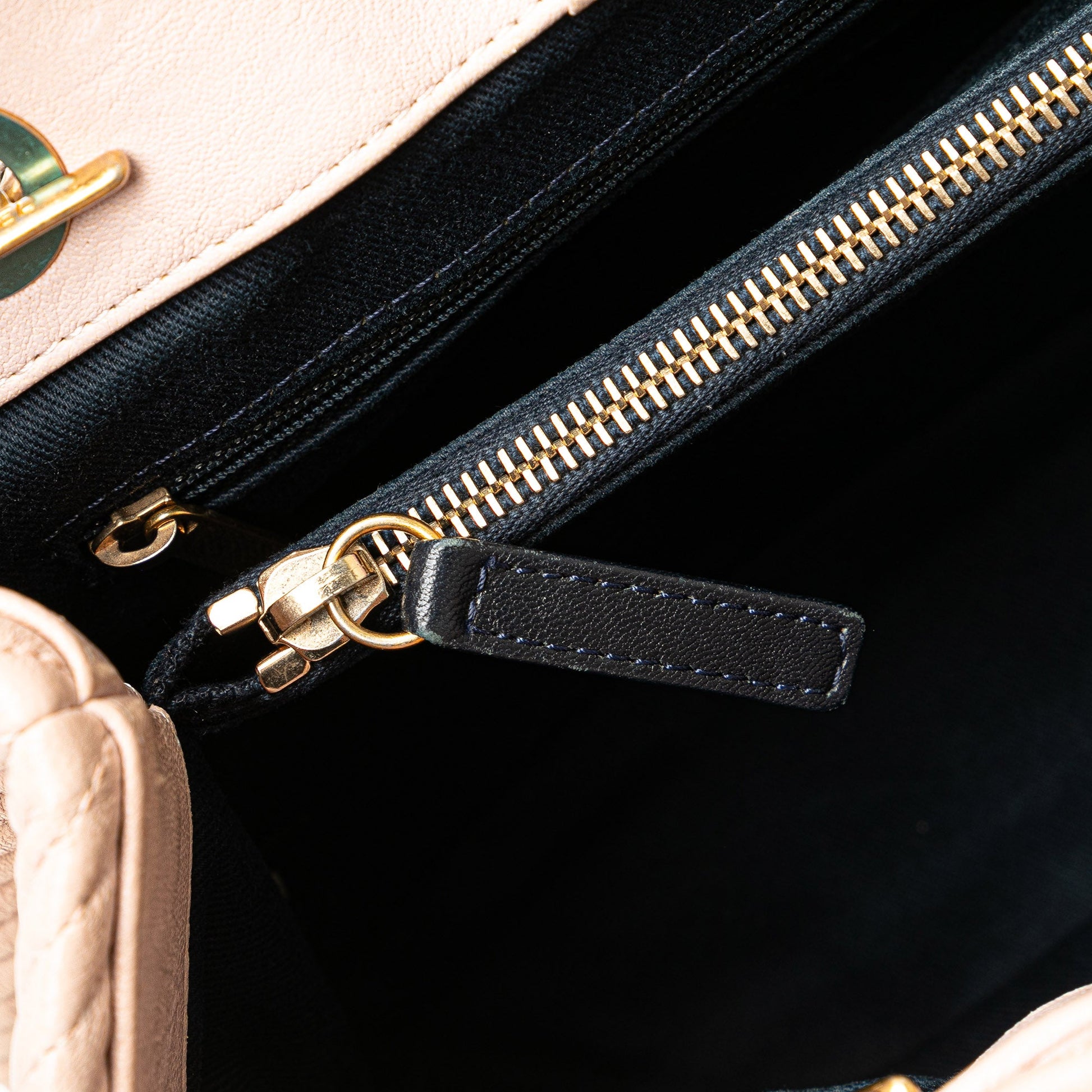 Chanel Large Chevron Calfskin Surpique Tote
