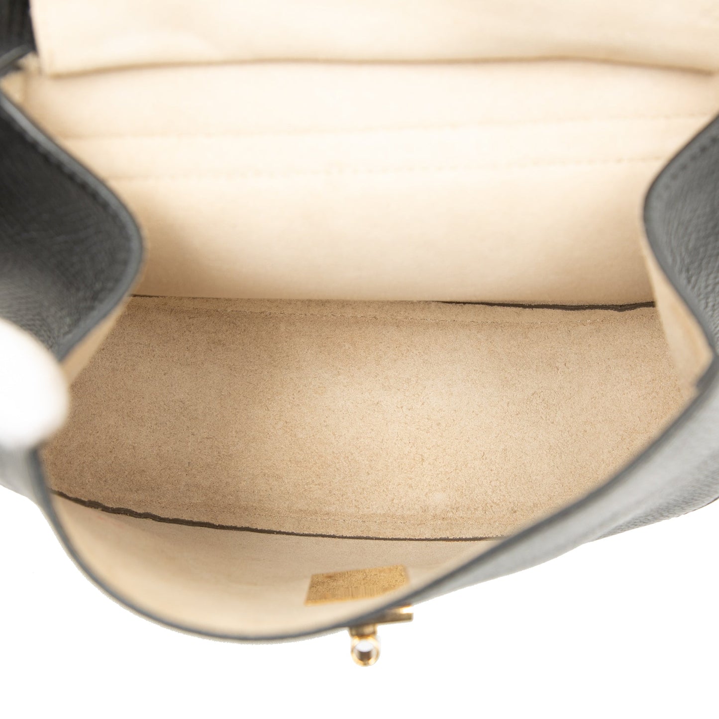 Chloé Small Bicolor Smooth and Grained Calfskin Drew Crossbody