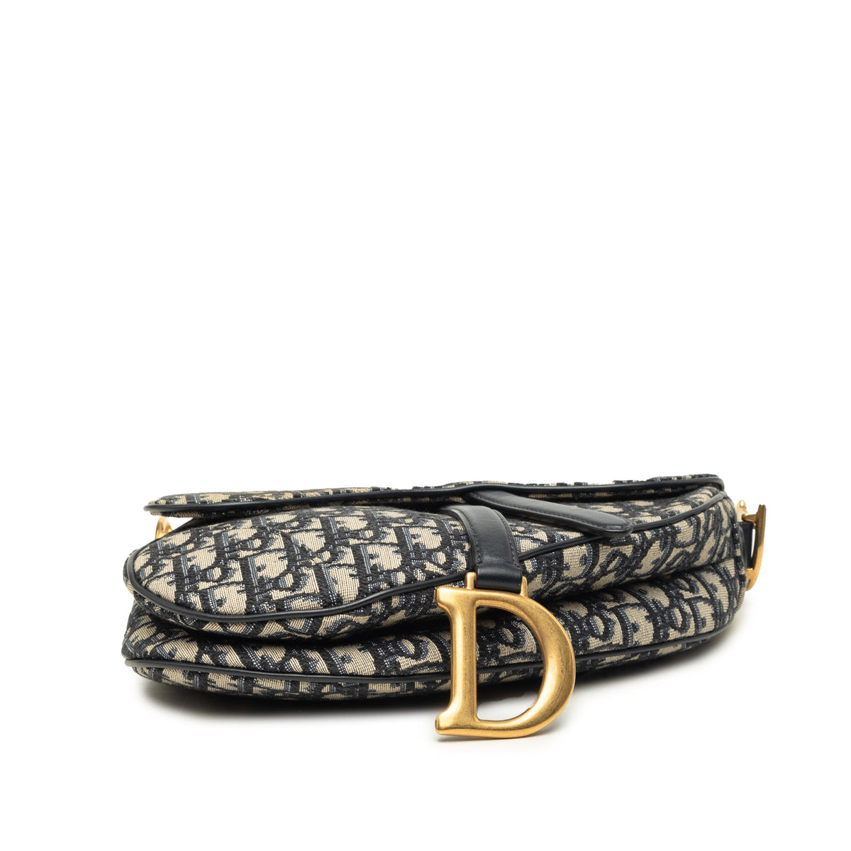 Dior Oblique Canvas Saddle Bag