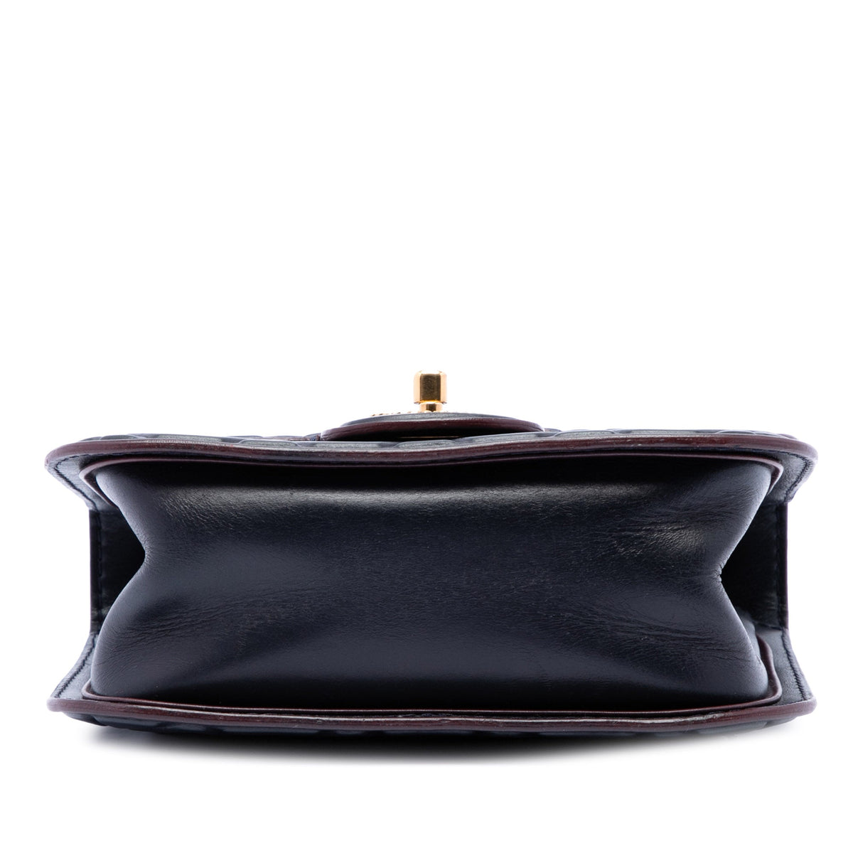 Chanel CC Embossed Quilt Calfskin Single Flap