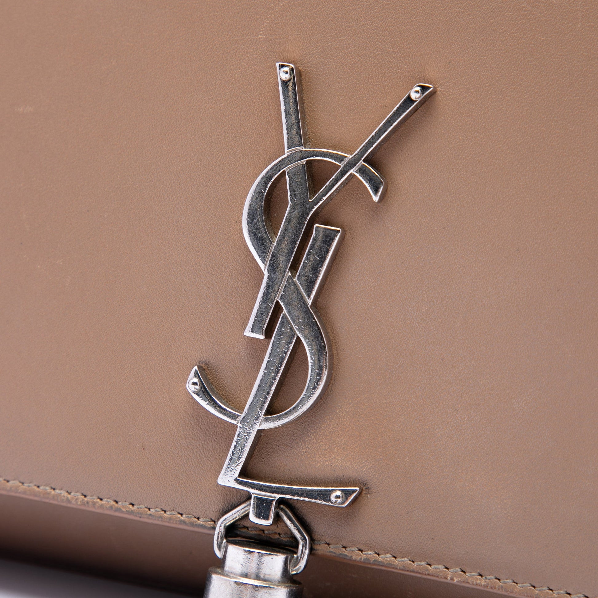 Saint Laurent Medium Smooth Calfskin Classic Monogram Kate Tassel Crossbody