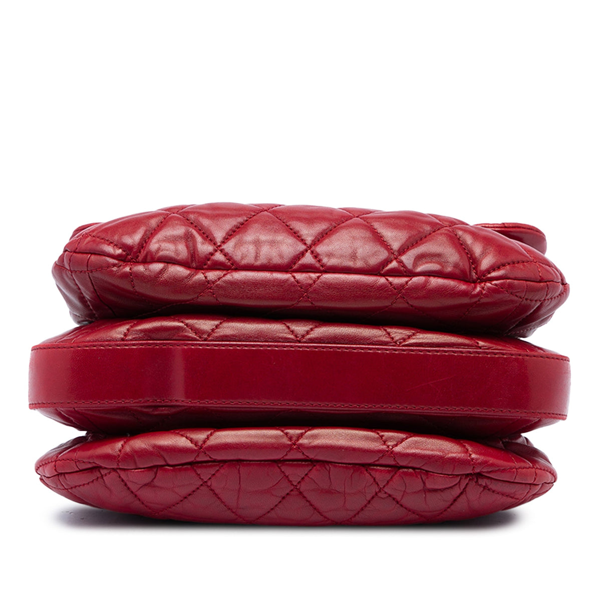 Chanel Medium Quilted Lambskin 3 Accordion Flap