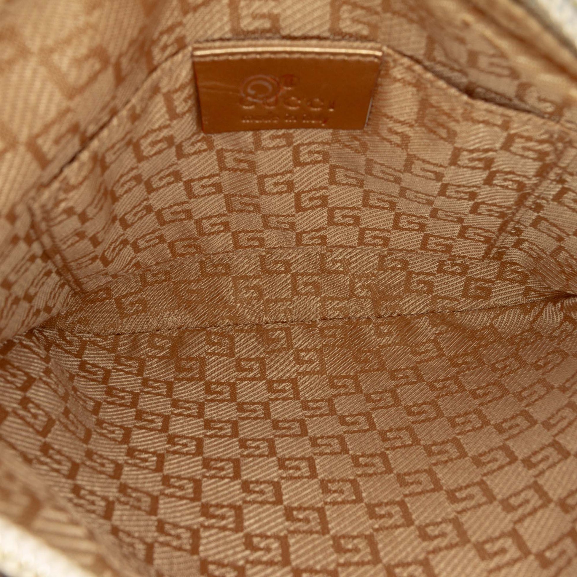 Gucci Canvas Web Hobo