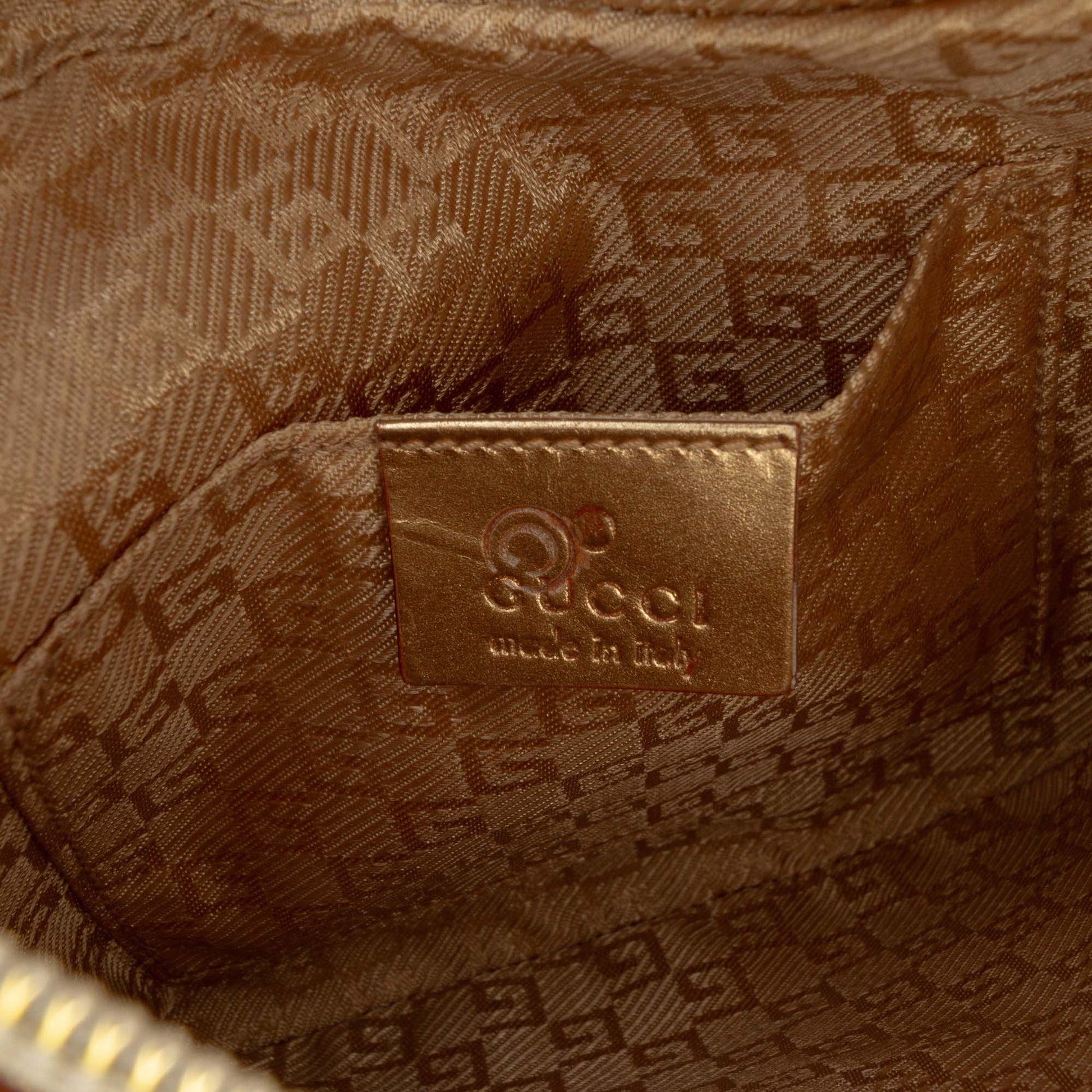 Gucci Canvas Web Hobo