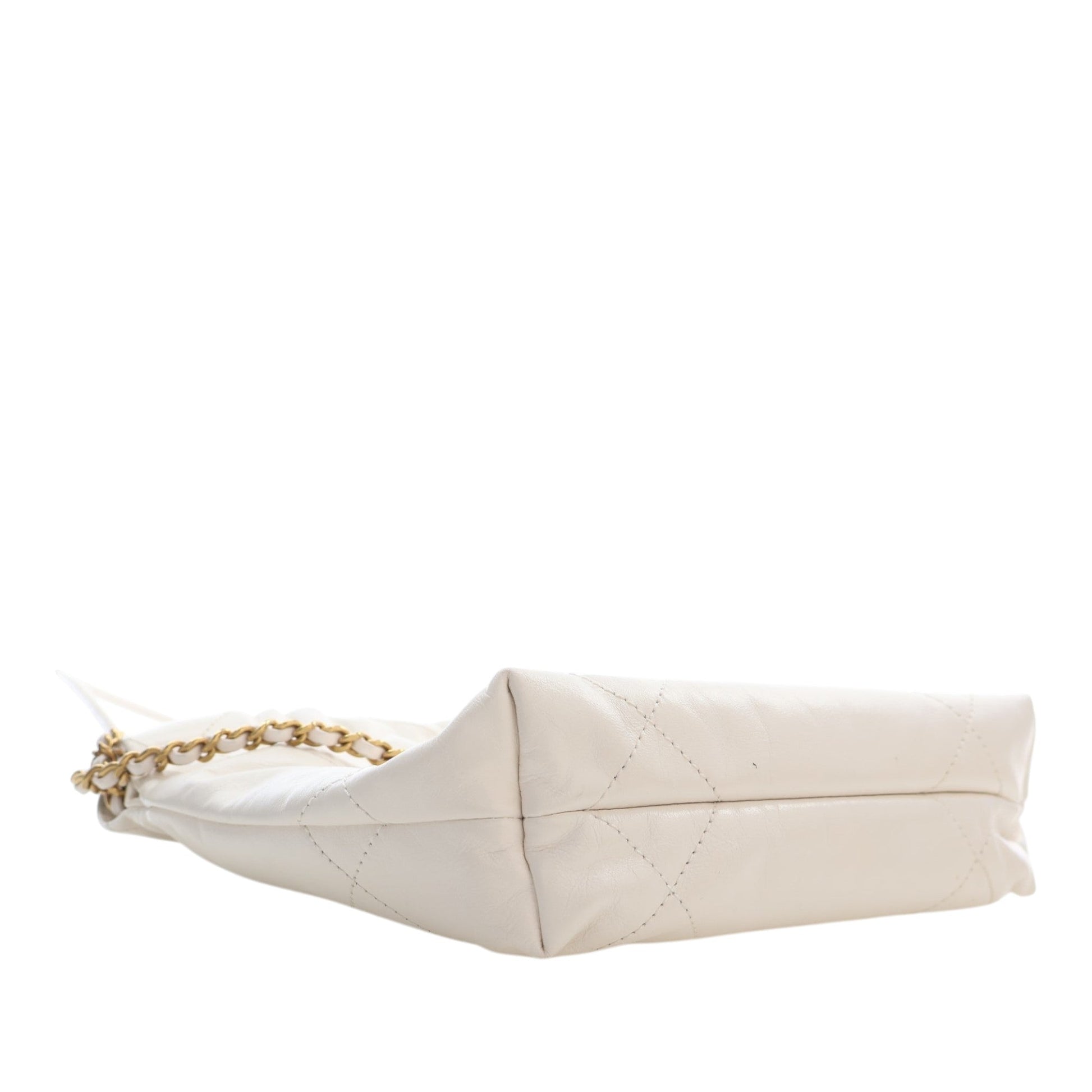 Chanel Mini Shiny Calfskin 22 Hobo