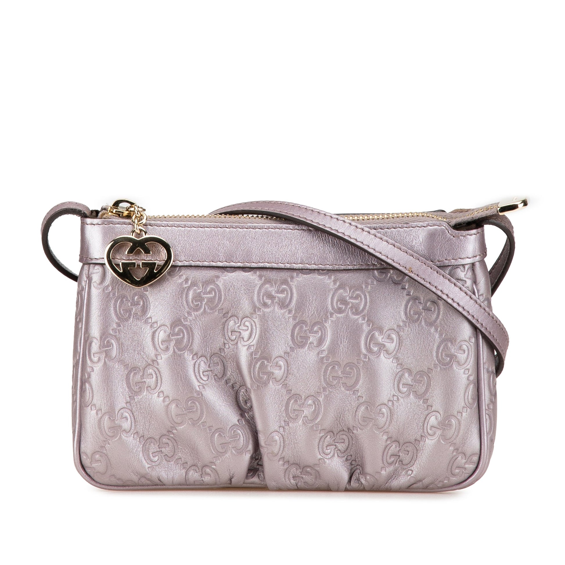 Gucci Metallic Guccissima Lovely Crossbody