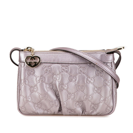 Gucci Metallic Guccissima Lovely Crossbody