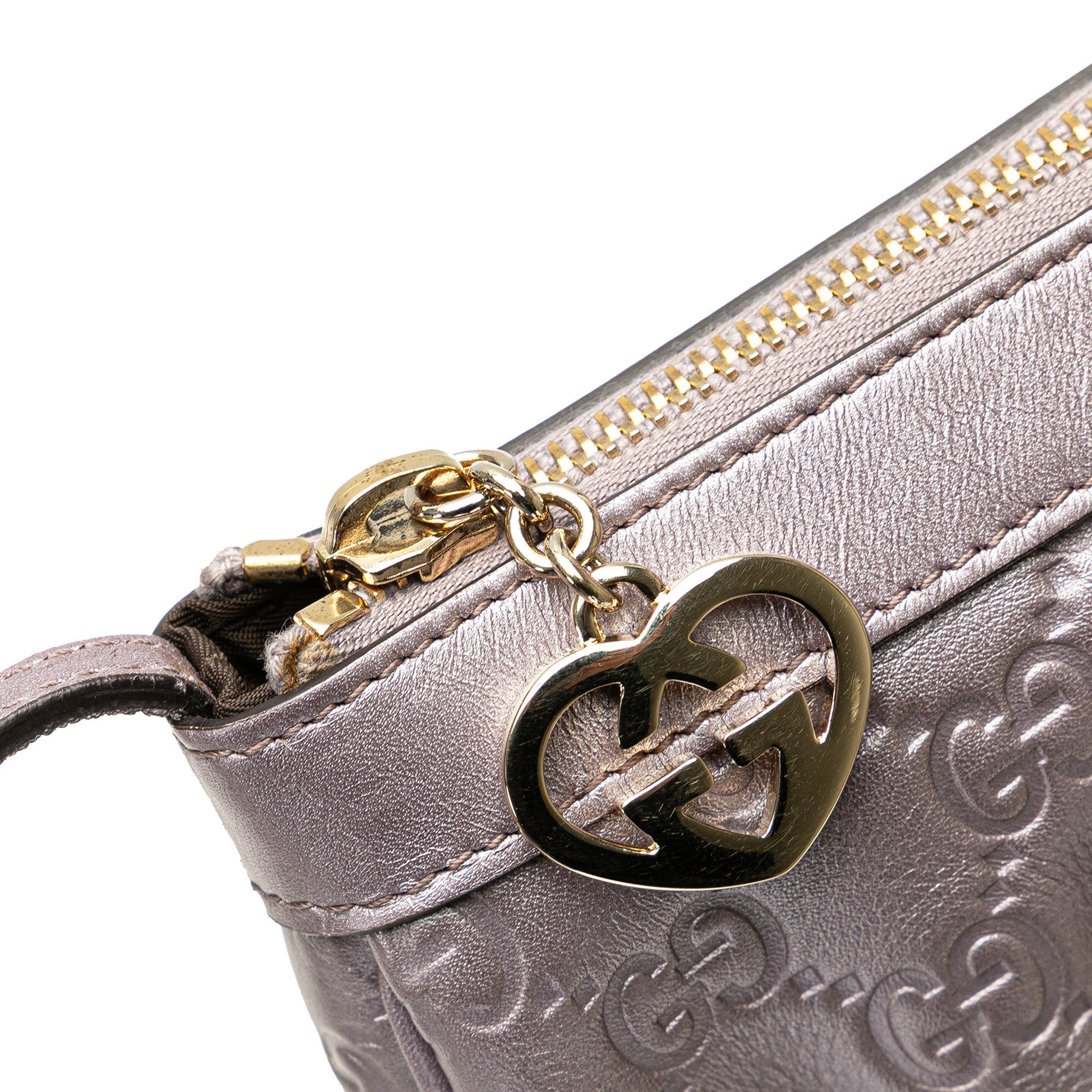 Gucci Metallic Guccissima Lovely Crossbody