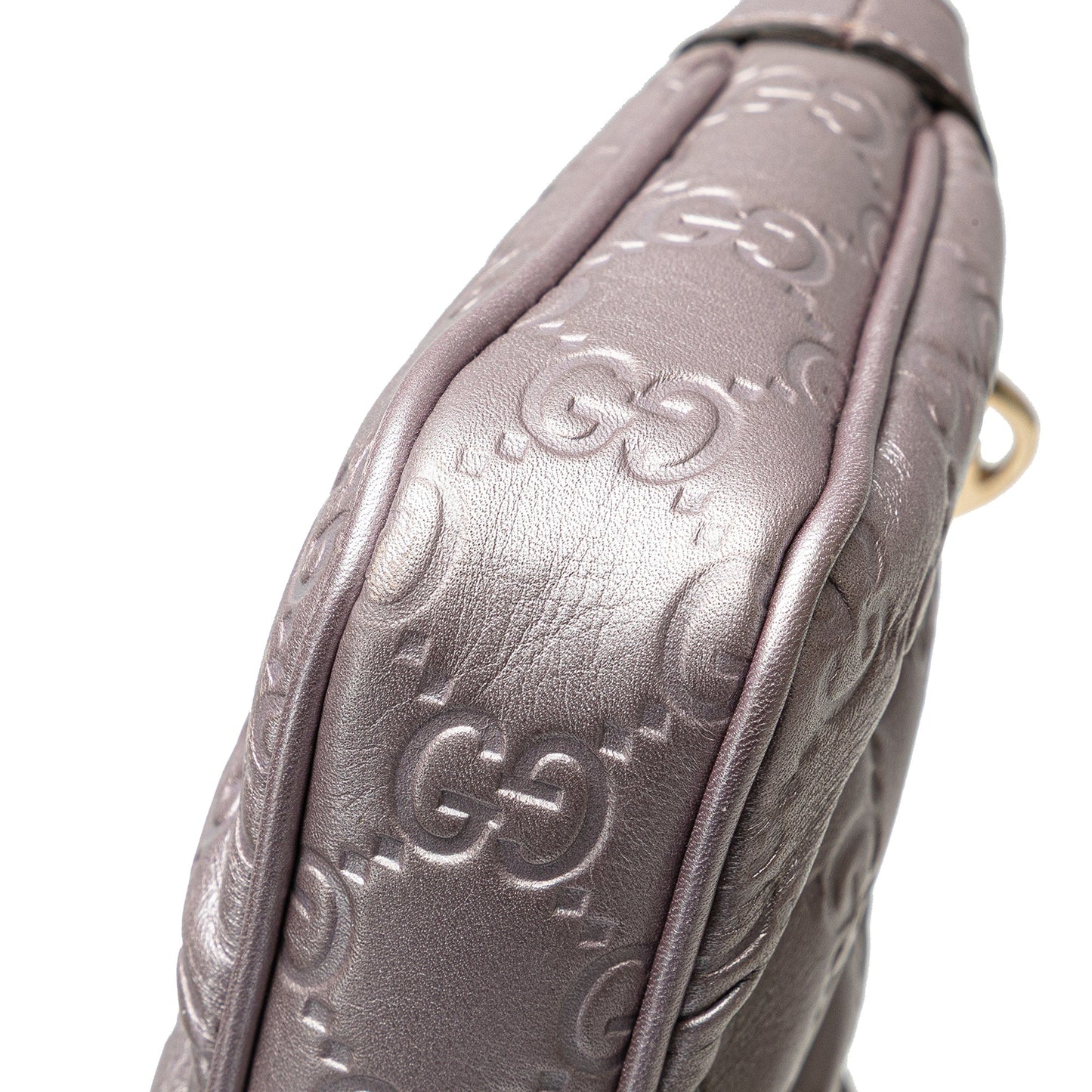 Gucci Metallic Guccissima Lovely Crossbody