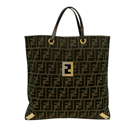 Fendi Zucca Canvas Tote
