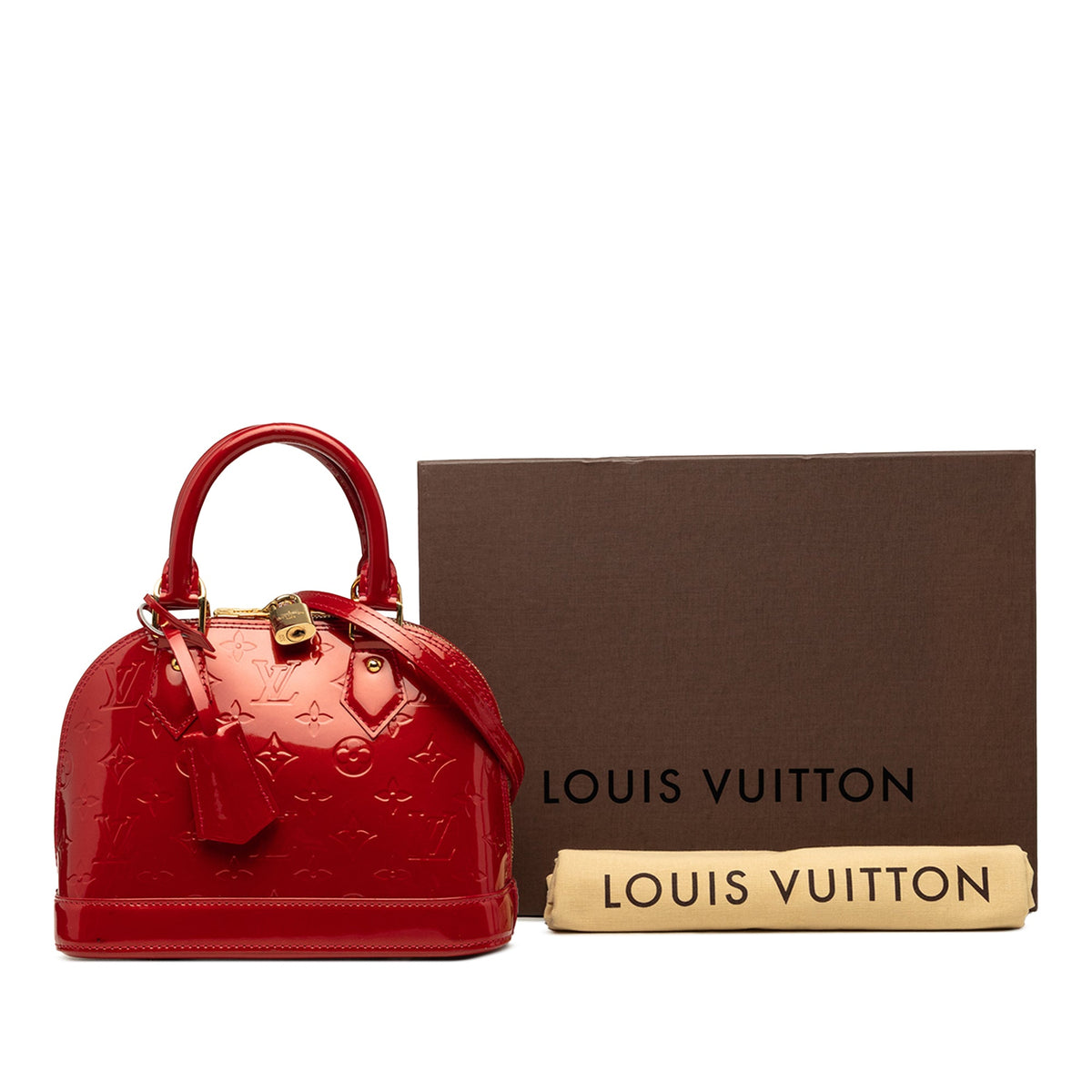 Louis Vuitton Monogram Vernis Alma BB