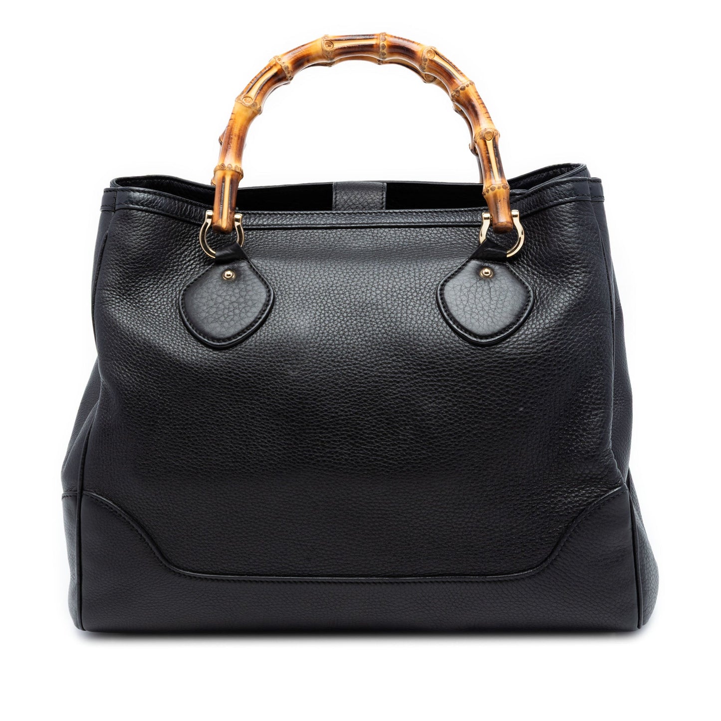 Medium Leather Bamboo Diana Tote