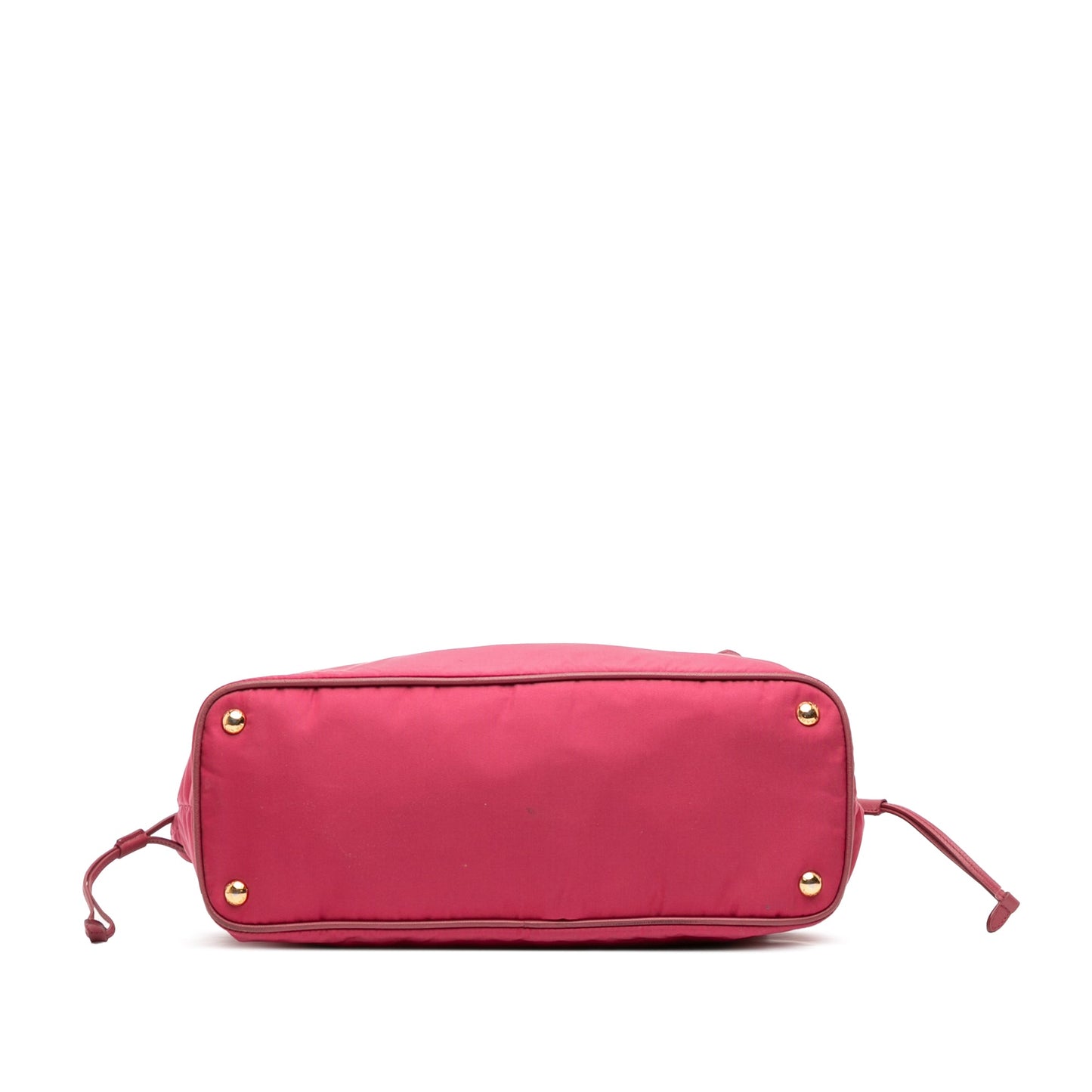 Prada Saffiano Trimmed Tessuto Tote