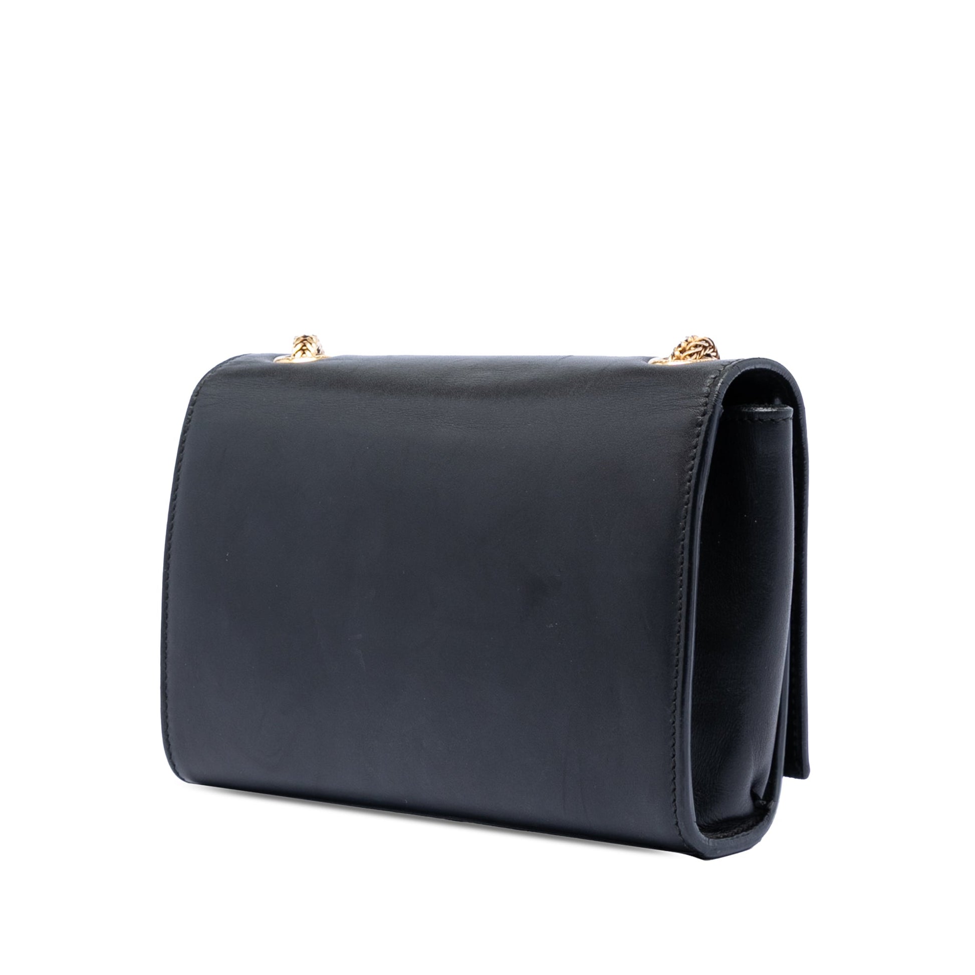 Saint Laurent Small Smooth Calfskin Monogram Kate Tassel Crossbody